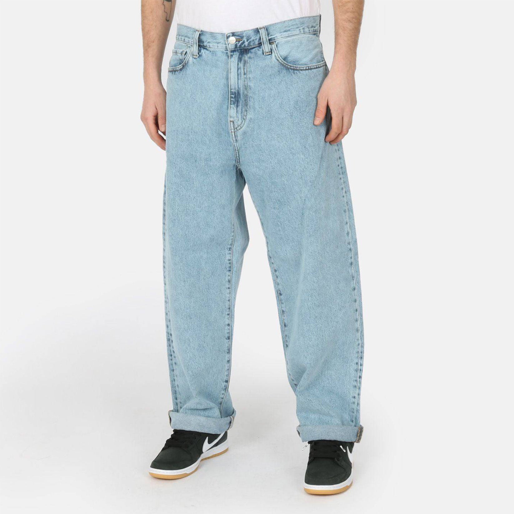 Carhartt WIP Landon Pant - Blue bleached Blau Bild 1
