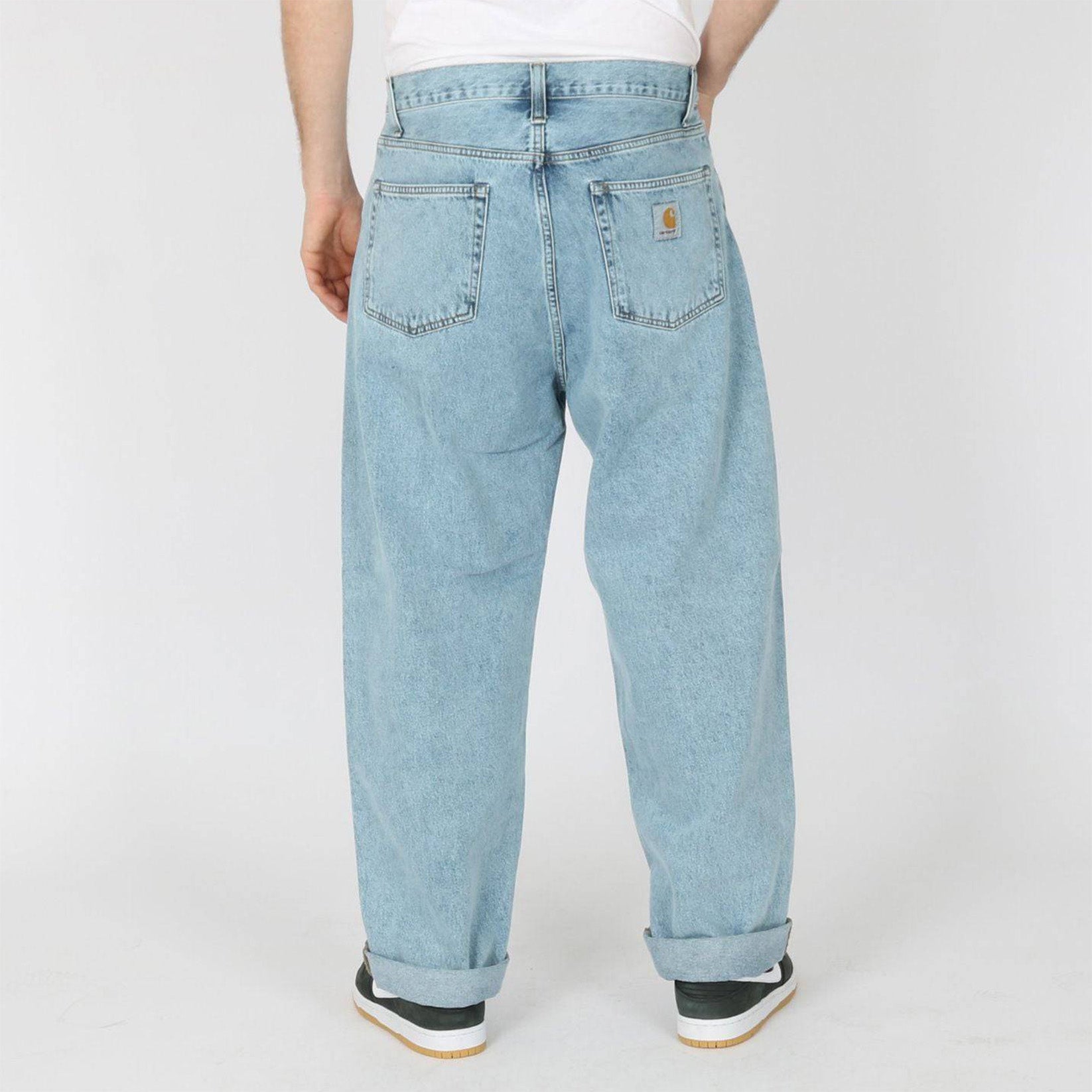 Carhartt WIP Landon Pant - Blue bleached Blau Bild 3