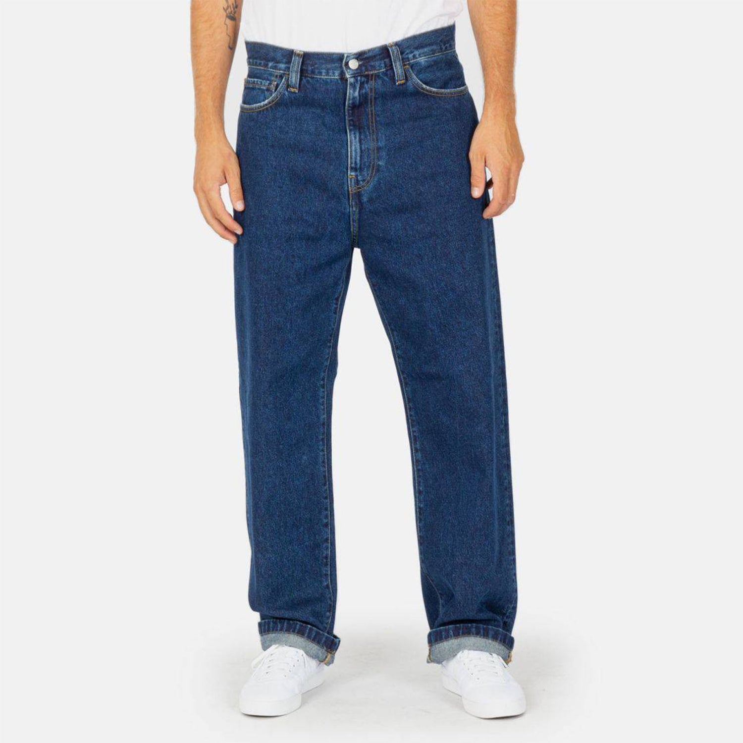 Carhartt WIP Landon Pant - Blue Stone Washed Blau Bild 1