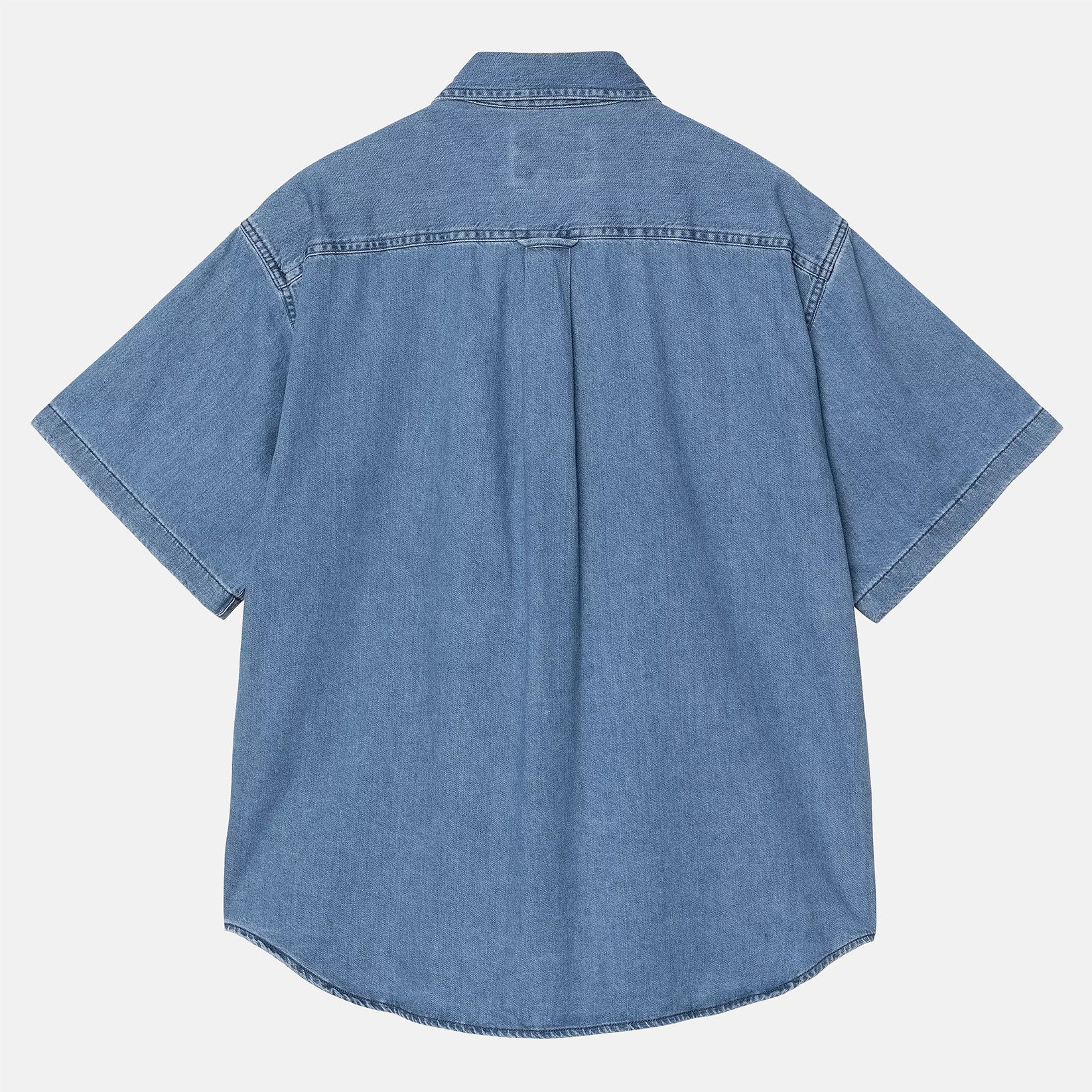 Carhartt WIP Lucas Hemd - Blue Stone Washed Blau Bild 2