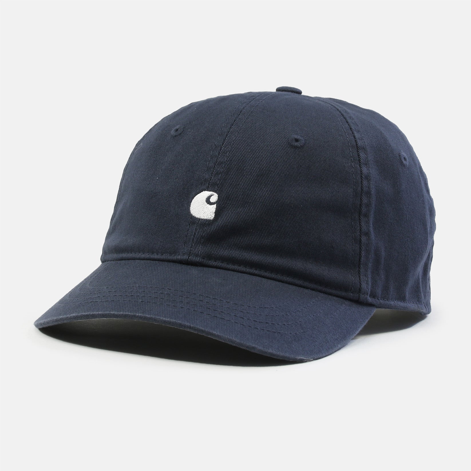 Carhartt WIP Madison Cap - Dark Navy / White Blau Bild 1