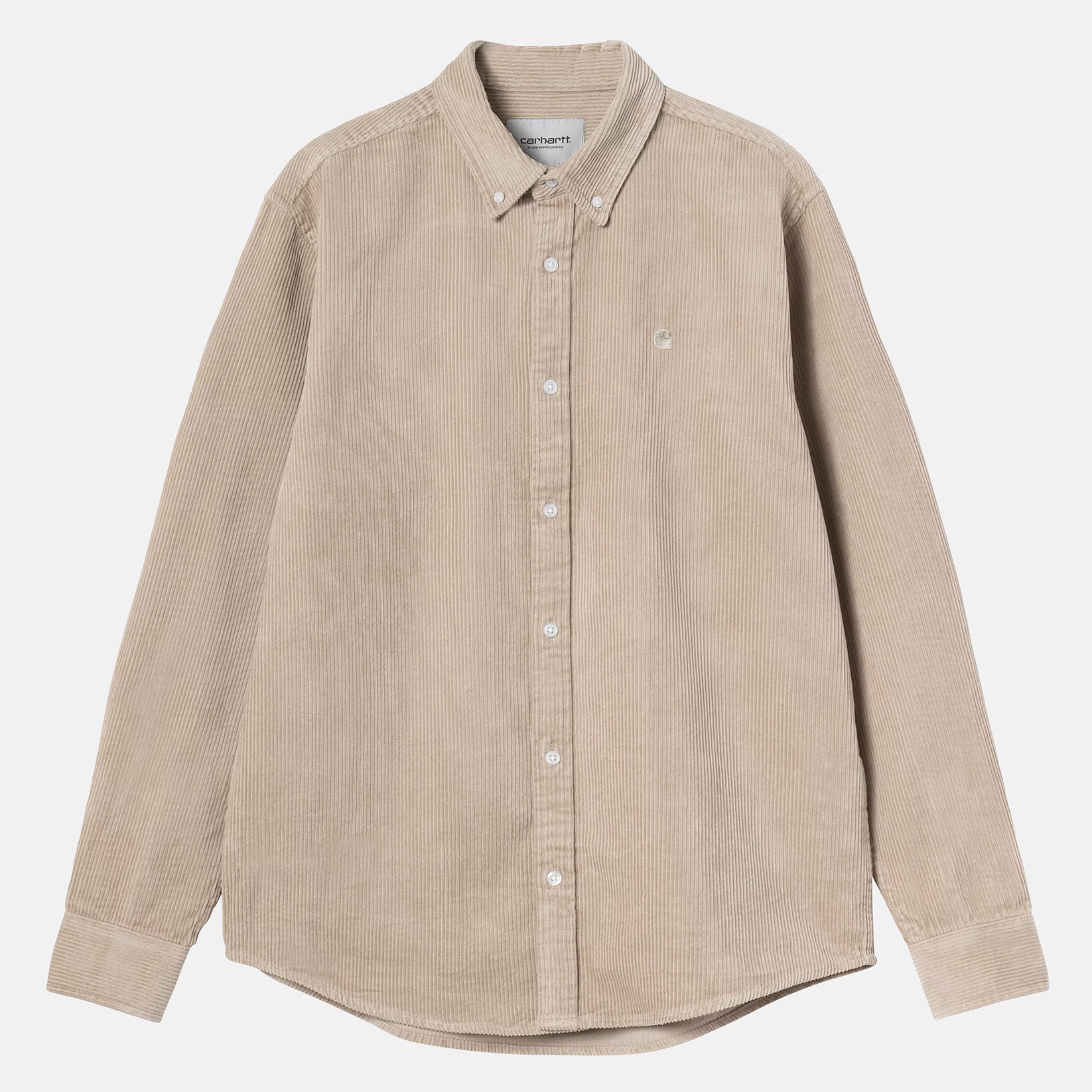 Carhartt WIP Madison Cord Hemd - Wall Braun Bild 1