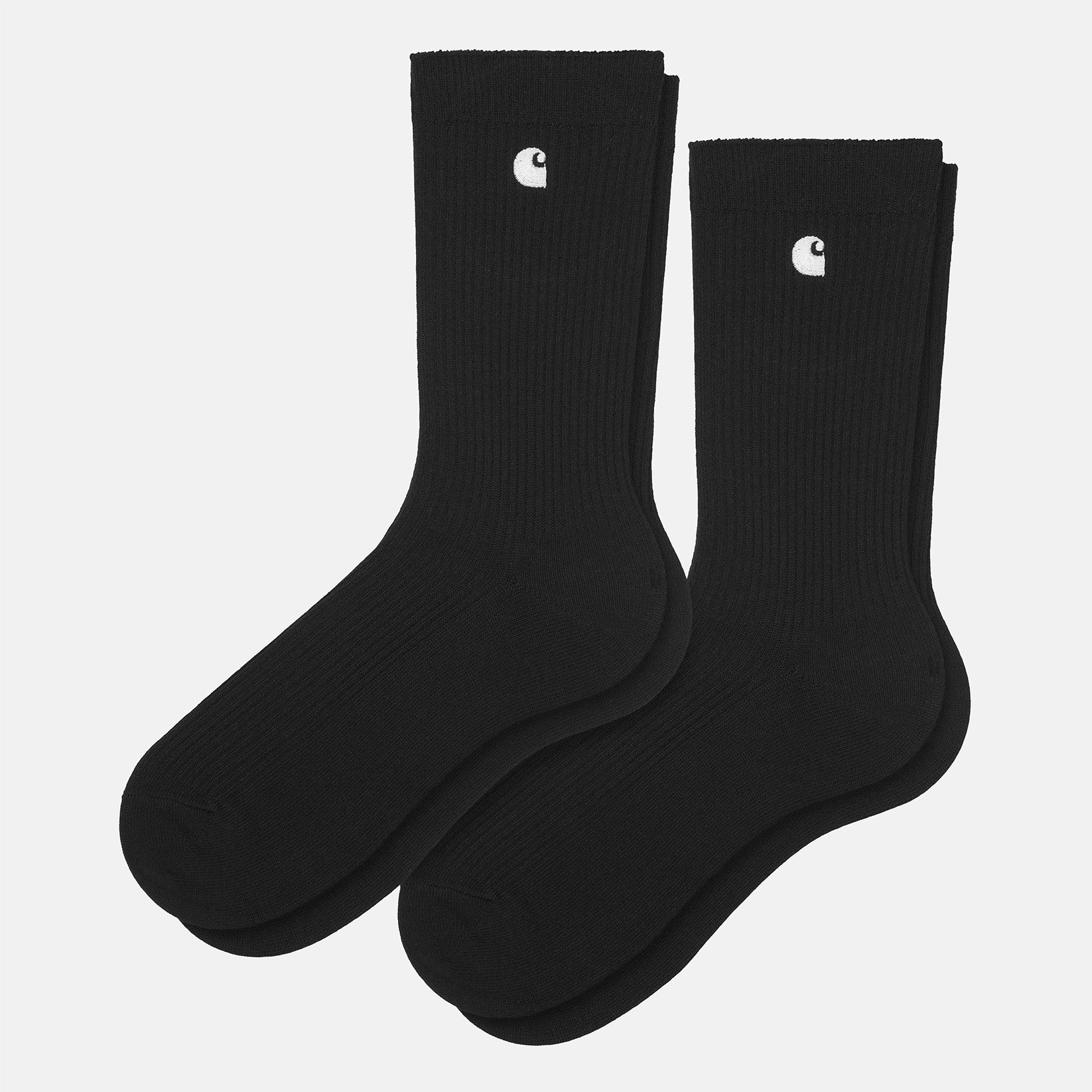 Carhartt WIP Madison Socks - Black / White Schwarz Bild 1
