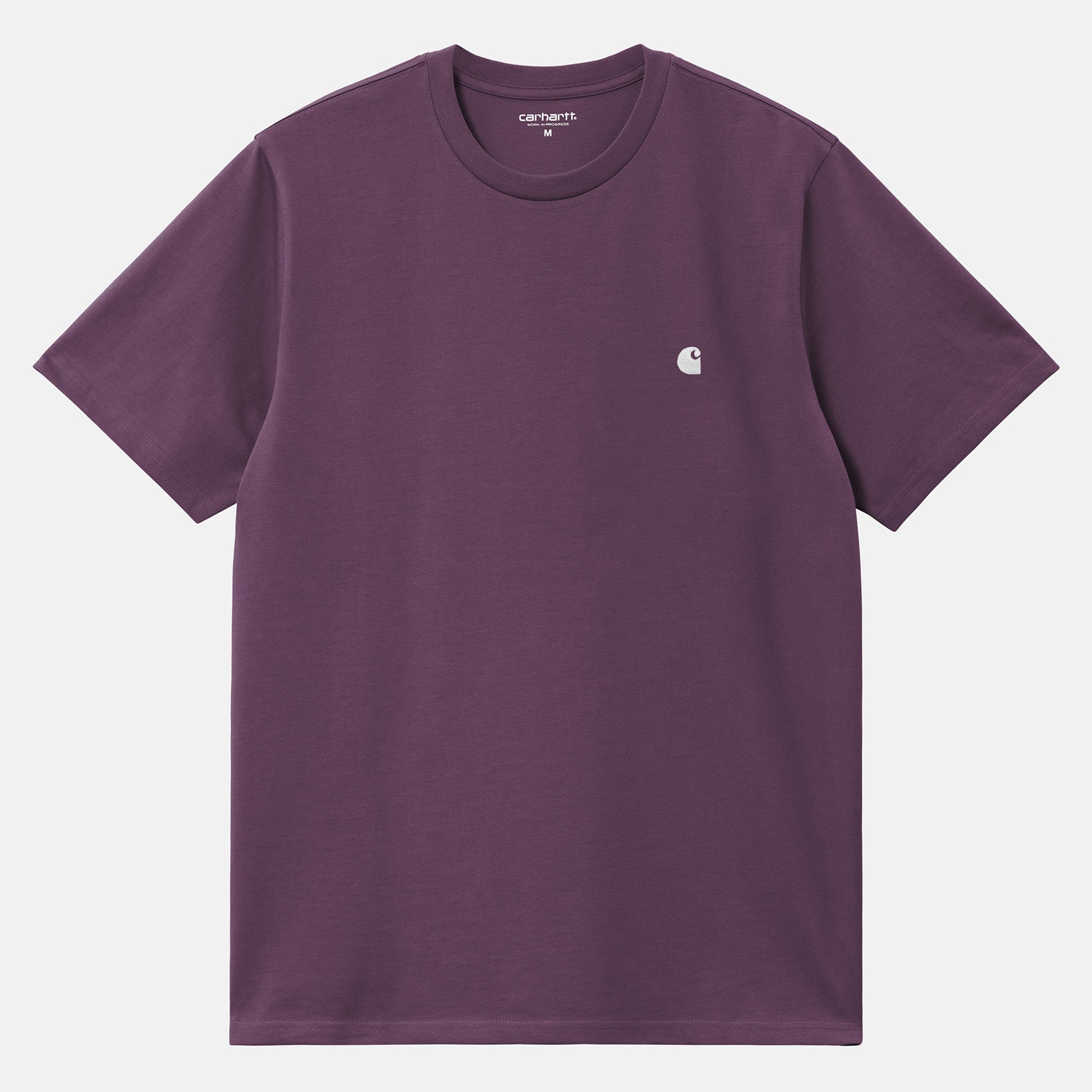 Carhartt WIP Madison T-Shirt - Huckleberry / White Lila Bild 1