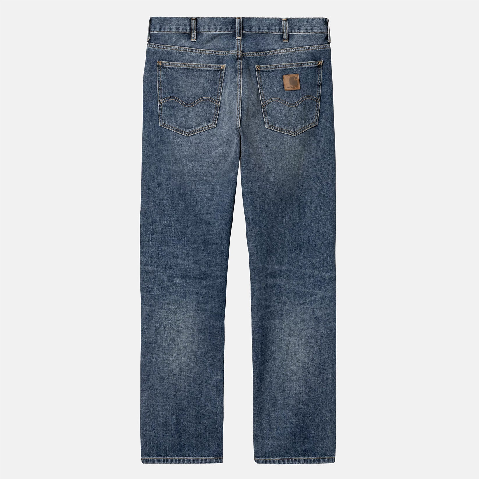 Carhartt WIP Marlow Jeans - Blue Dark Used Wash Blau Bild 1