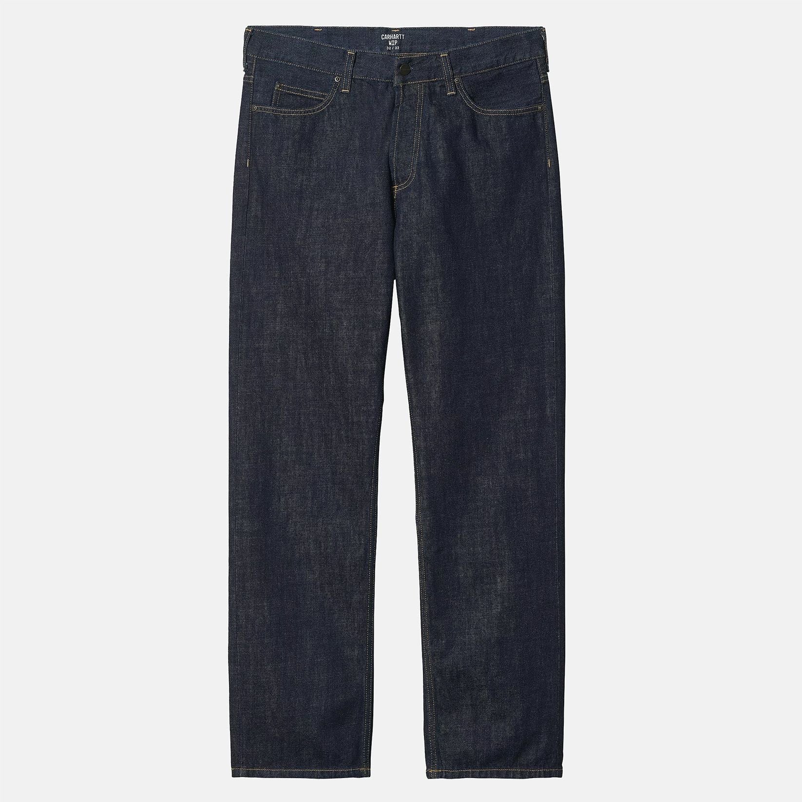 Carhartt WIP Marlow Relaxed Denim Pant - Blue Rinsed Blue Rinsed Bild 1