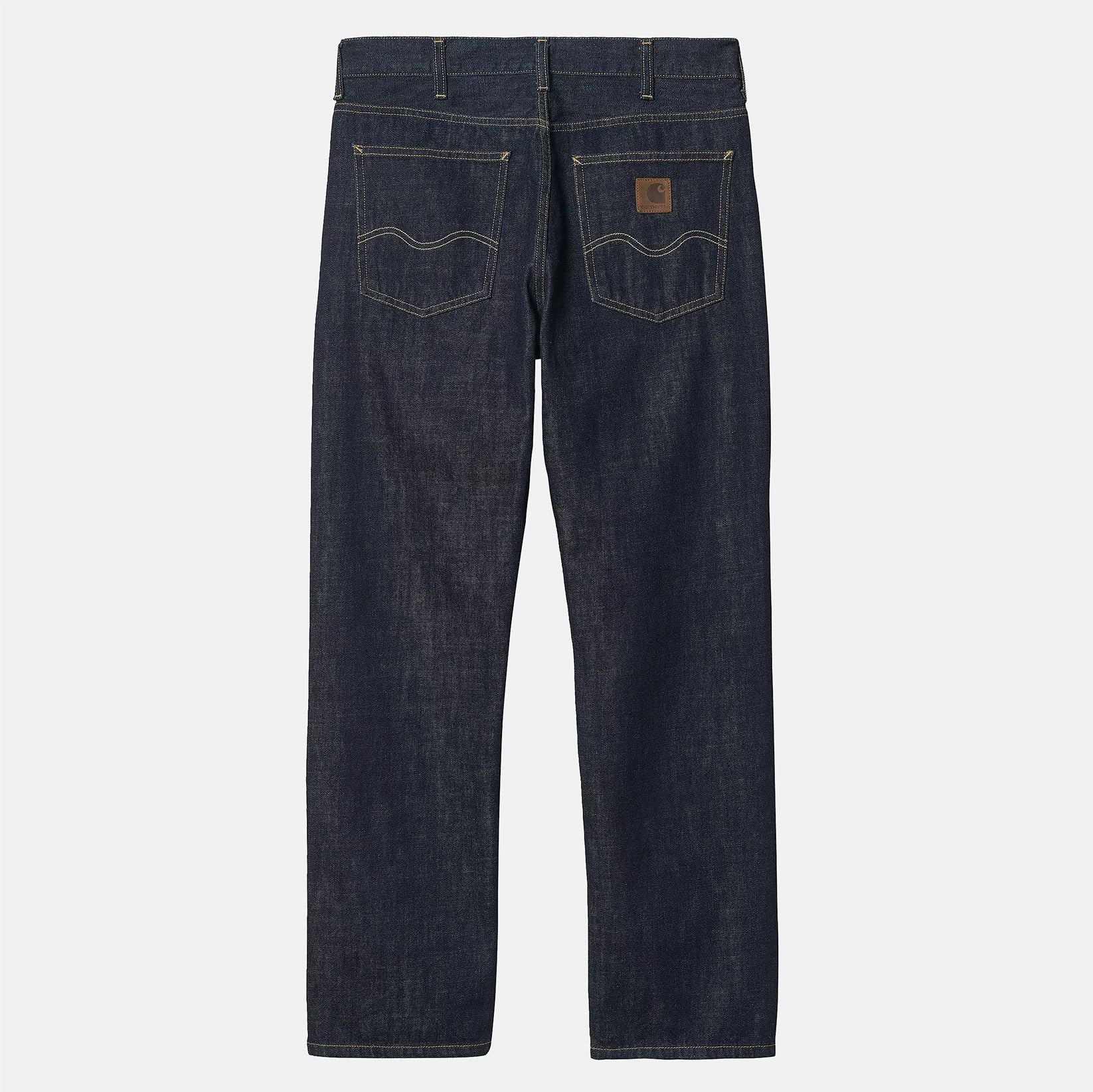 Carhartt WIP Marlow Relaxed Denim Pant - Blue Rinsed Blue Rinsed Bild 2