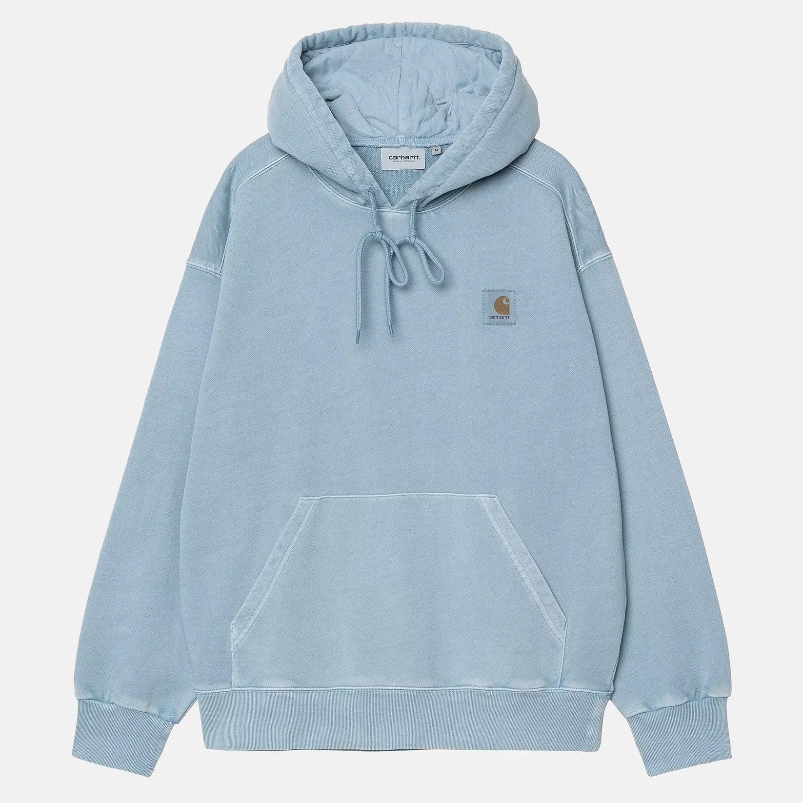 Carhartt WIP Nelson Hoodie - Clay Blue Garment Dyed Clay Blue Bild 1