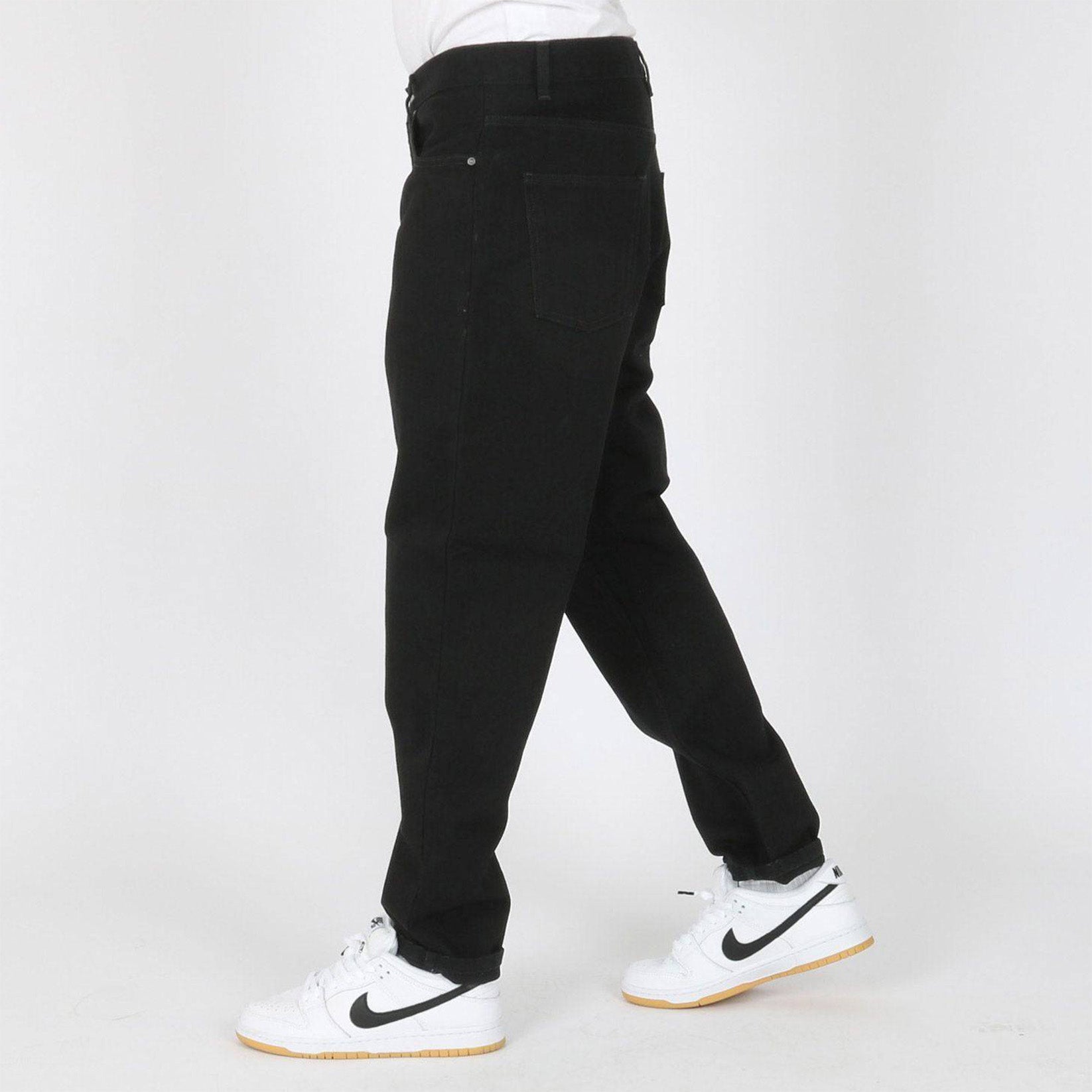 Carhartt WIP Newel Pant - Black One Wash Schwarz Bild 2