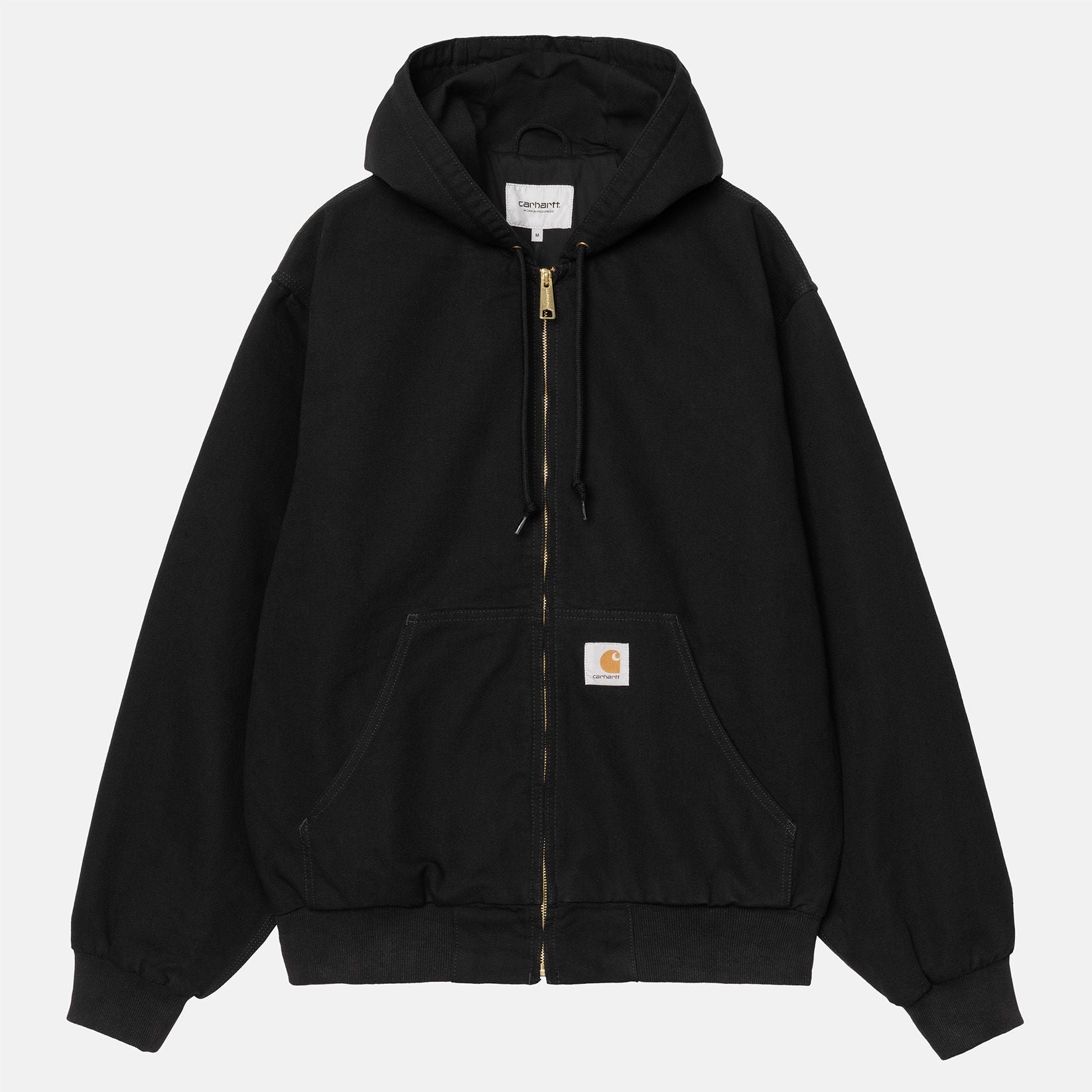 Carhartt WIP OG Active Jacke - Black rinsed Schwarz Bild 1