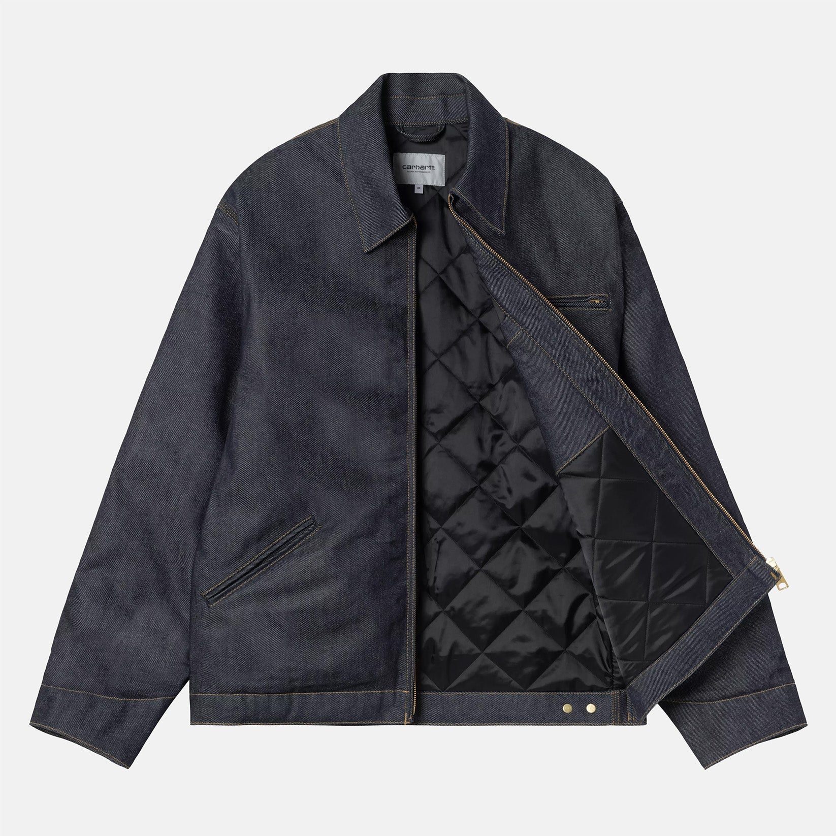 Carhartt WIP OG Detroit Jacket - Blue Rigid Blau Bild 3