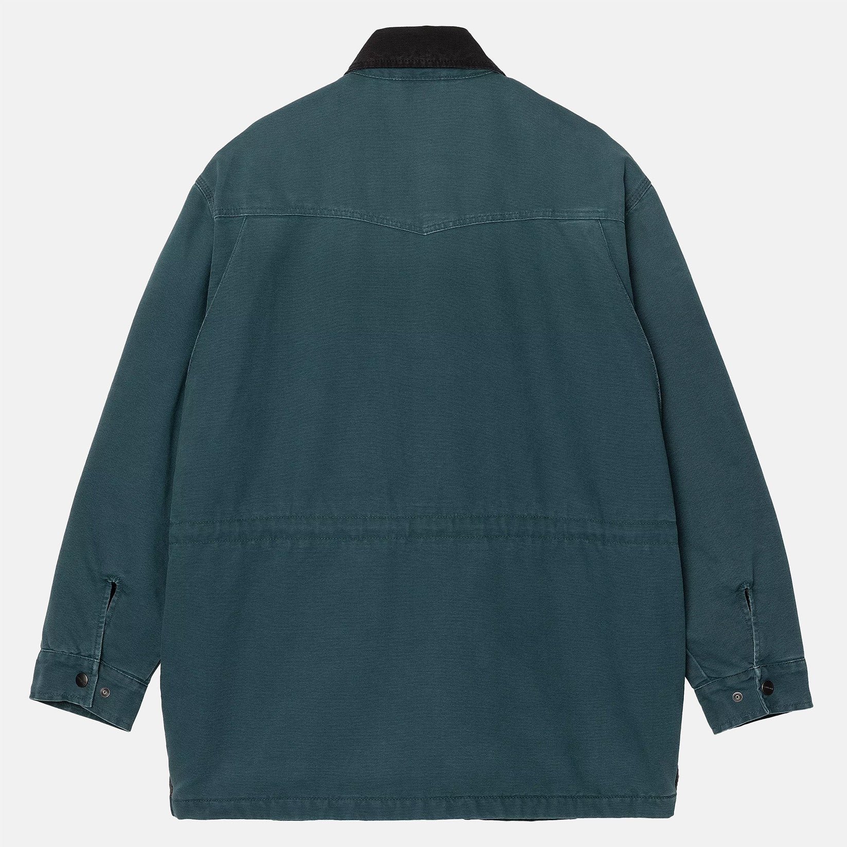 Carhartt WIP Og Santa Fe Canvas Jacke - Deep Lagoon / Black Deep Lagoon / Black Bild 2