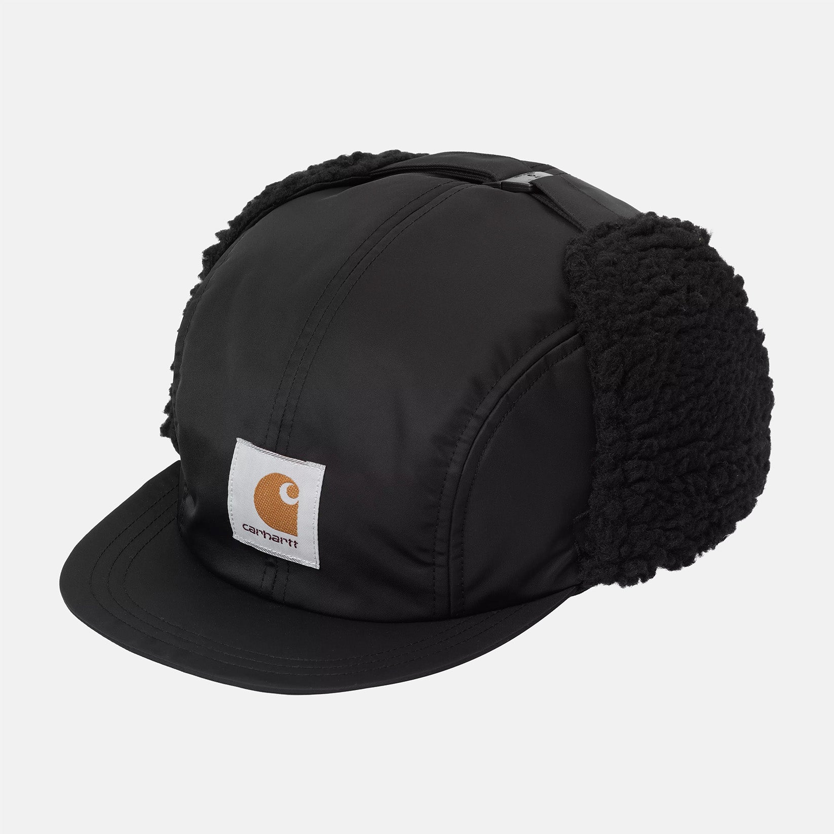 Carhartt WIP Oltera Ear Guard Cap - Black Schwarz Bild 1