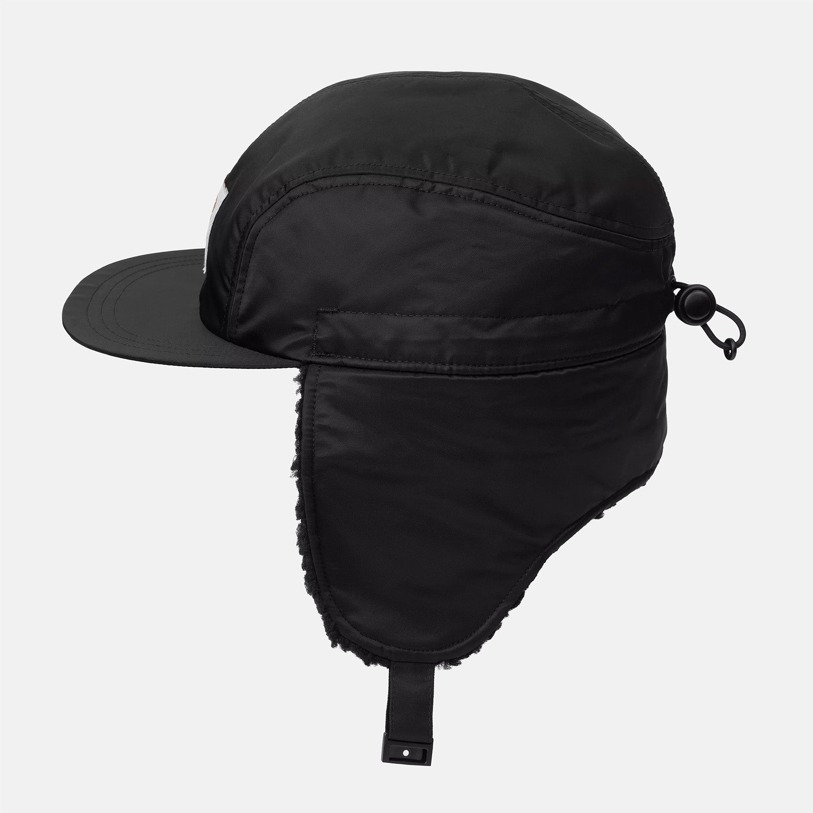 Carhartt WIP Oltera Ear Guard Cap - Black Schwarz Bild 2