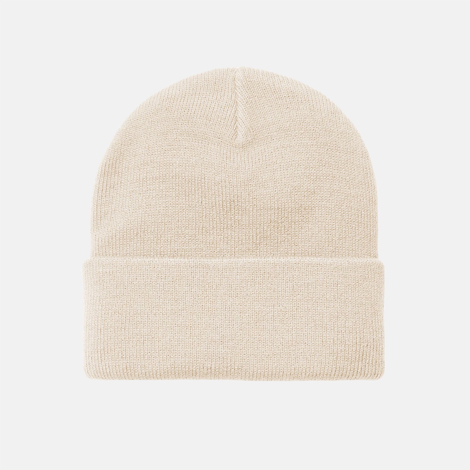 Carhartt WIP Short Watch Beanie - Natural Weiß Bild 2
