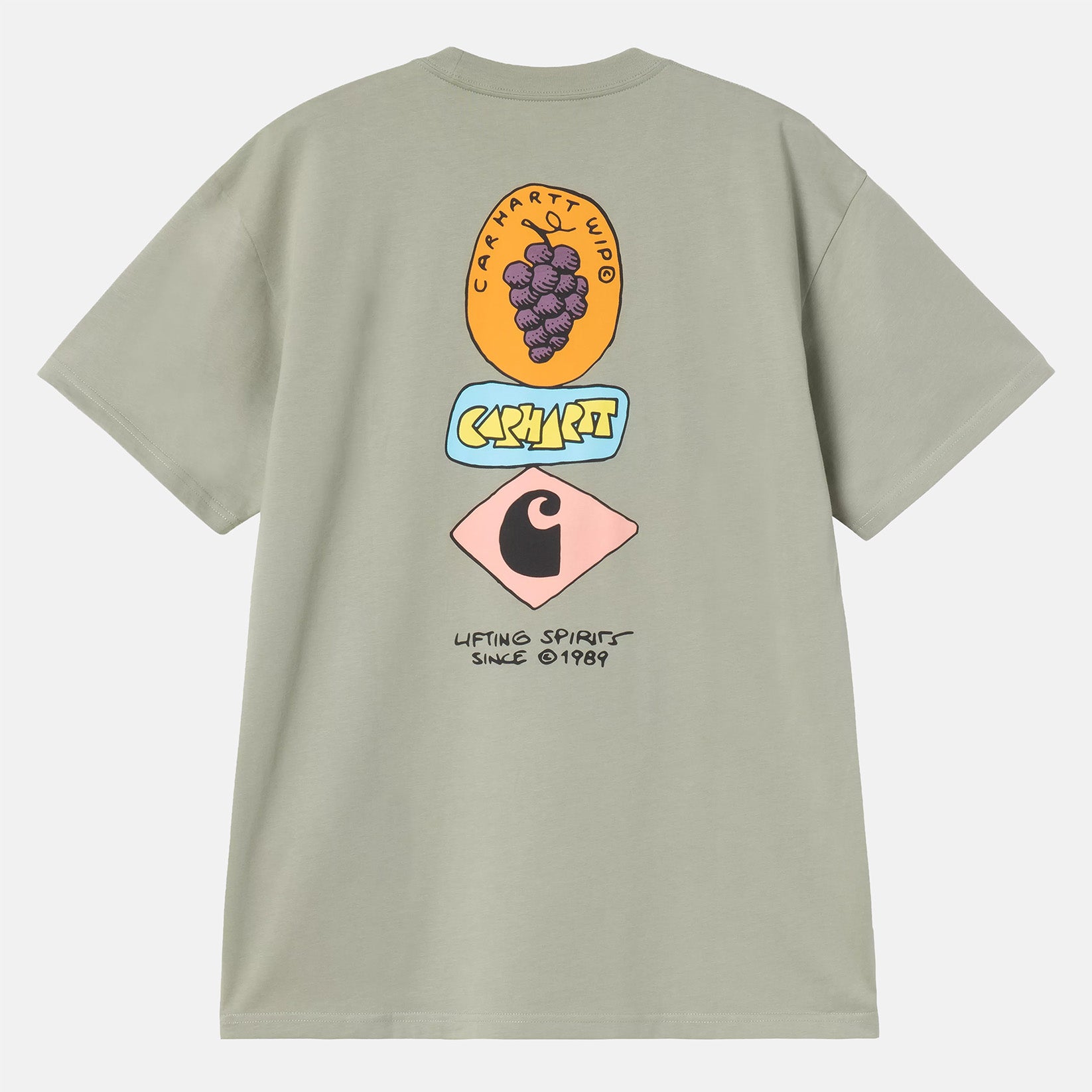 Carhartt WIP Stacked Grapes T-Shirt - Shady Green Grün Bild 1