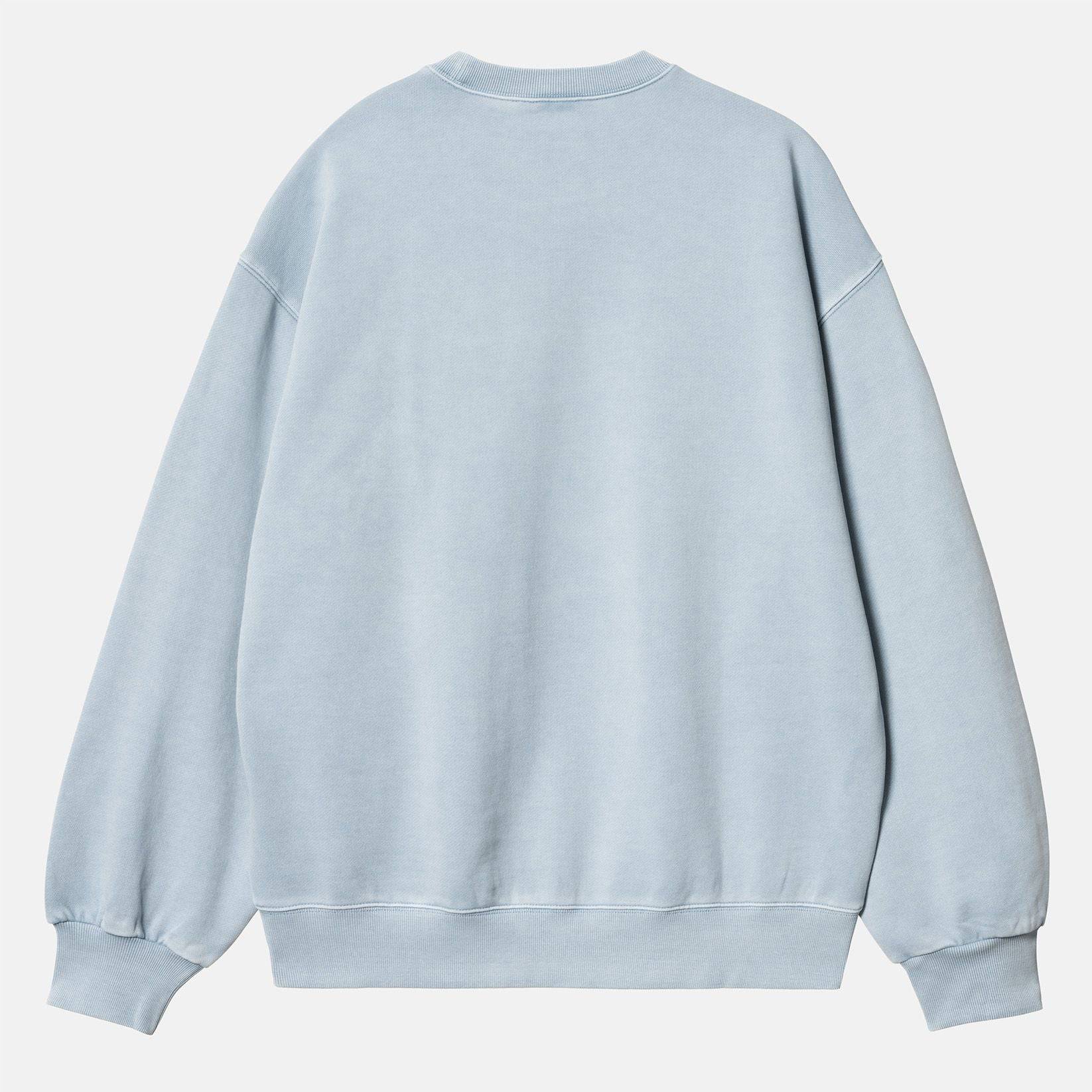 Carhartt WIP Vista Crew Neck - Dusty Ice Blau Bild 2