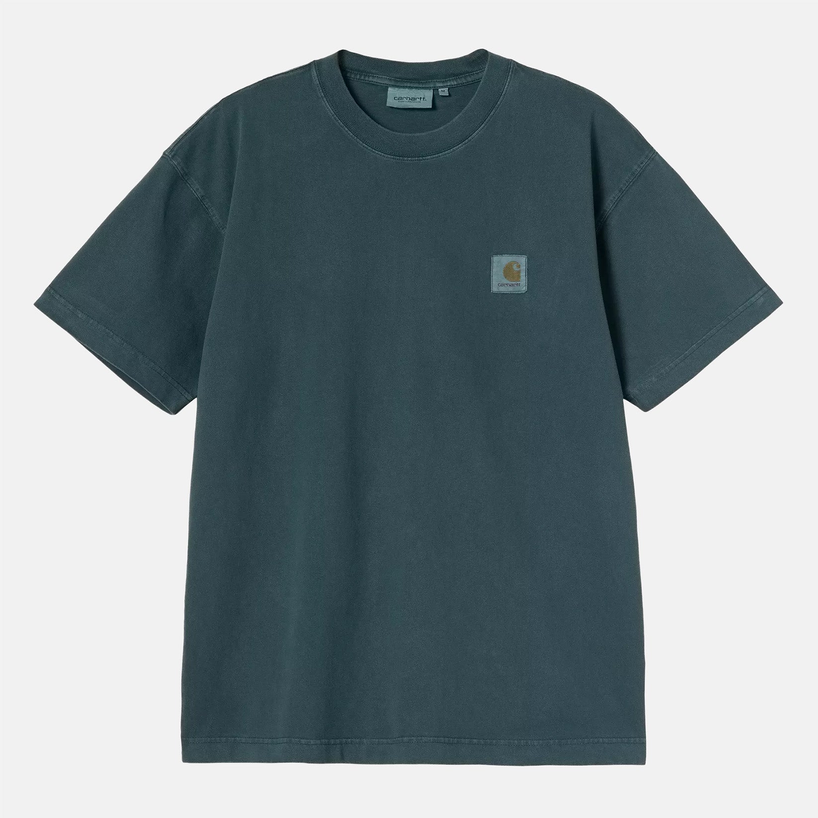 Carhartt WIP Vista T-Shirt - Deep Lagoon Garment Dyed Blau Bild 1