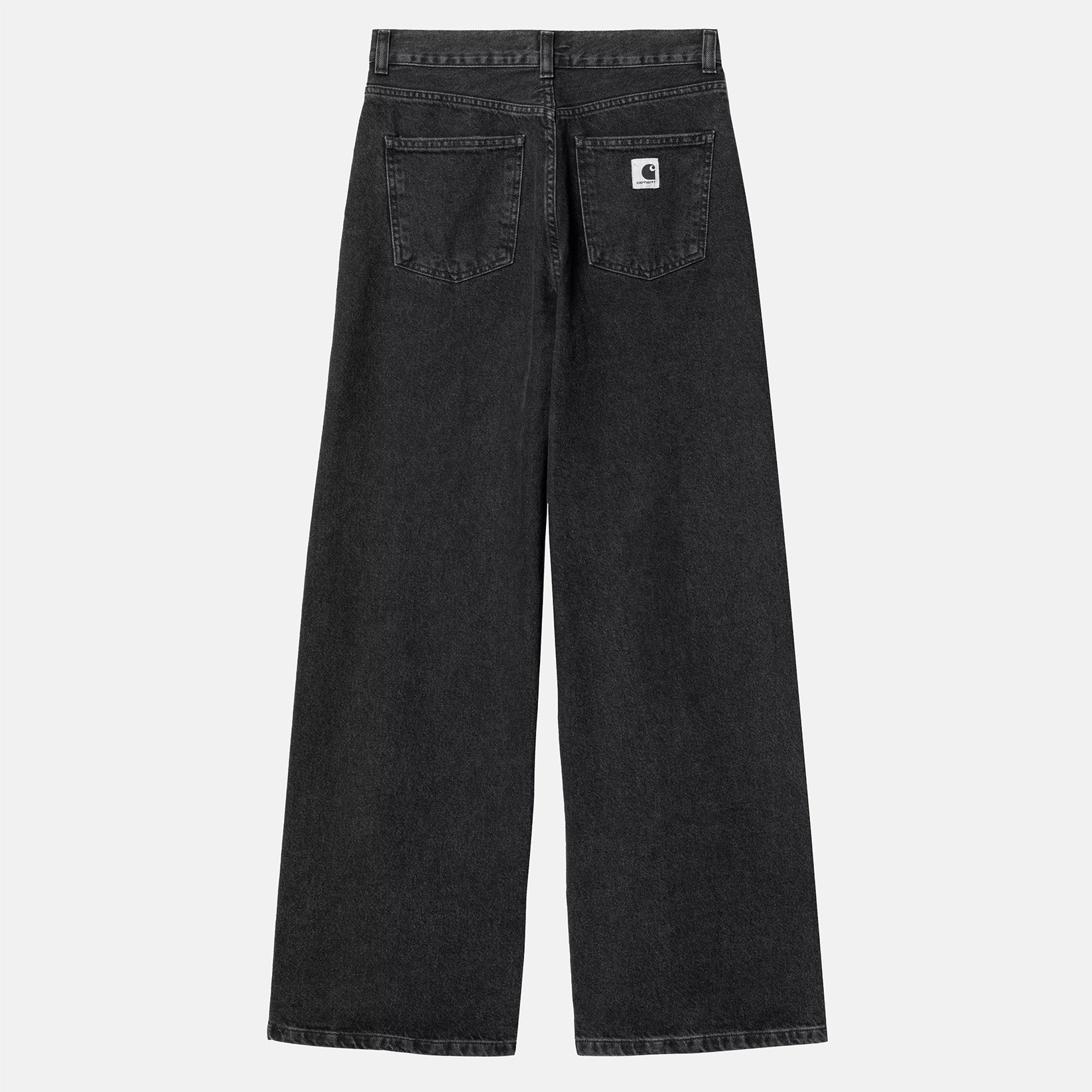 Carhartt WIP W´ Jane Denim Pant - Black Heavy Stone Washed Schwarz Bild 1
