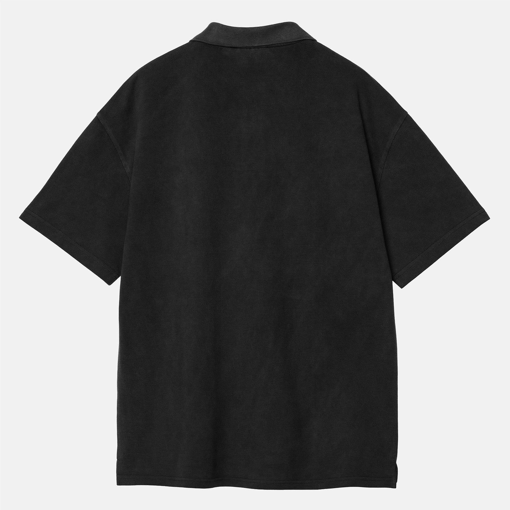 Carhartt WIP Wayne Polo T-Shirt - Black Schwarz Bild 2