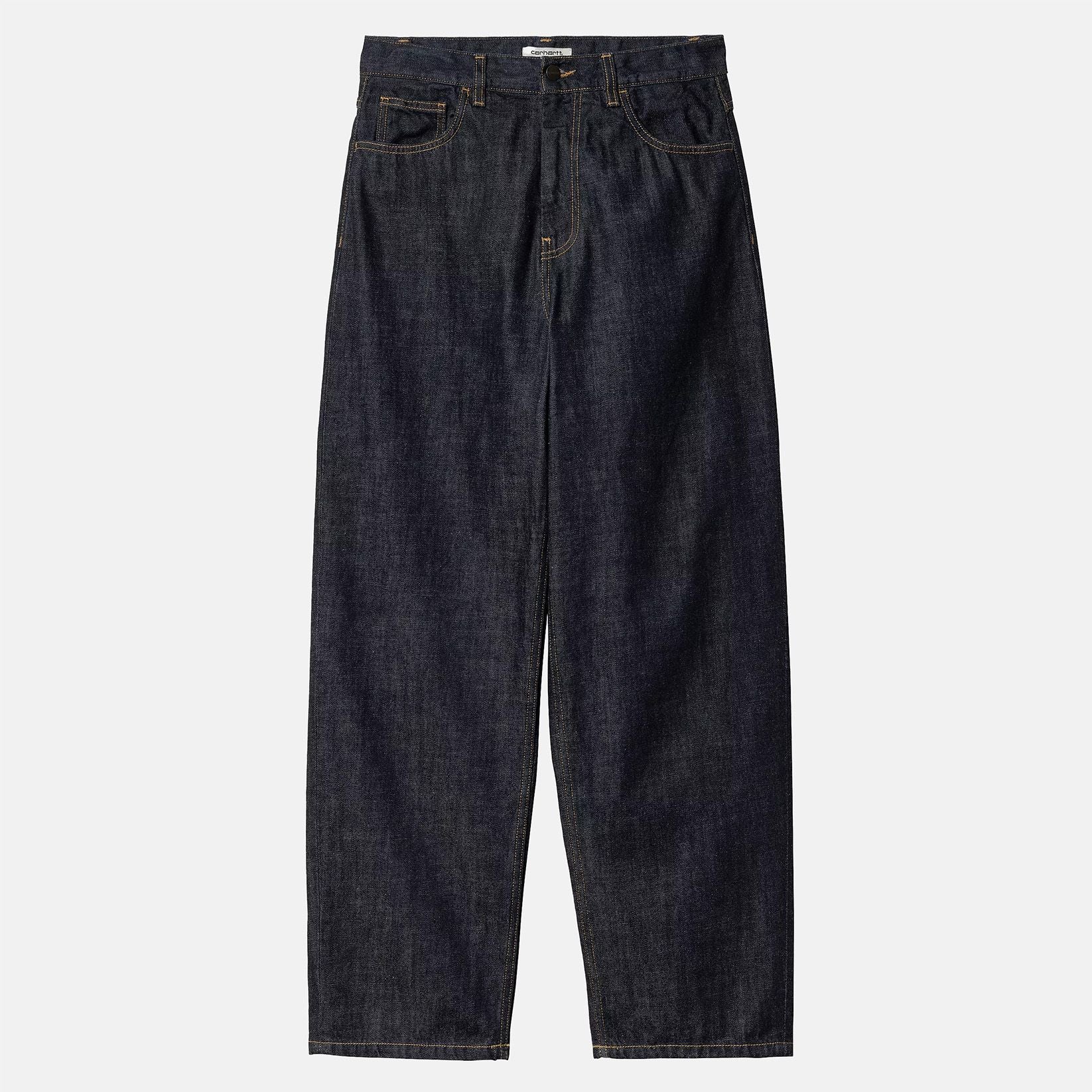 Carhartt WIP Women Brandon Baggy Pant - Blue rinsed Blue Rinsed Bild 2