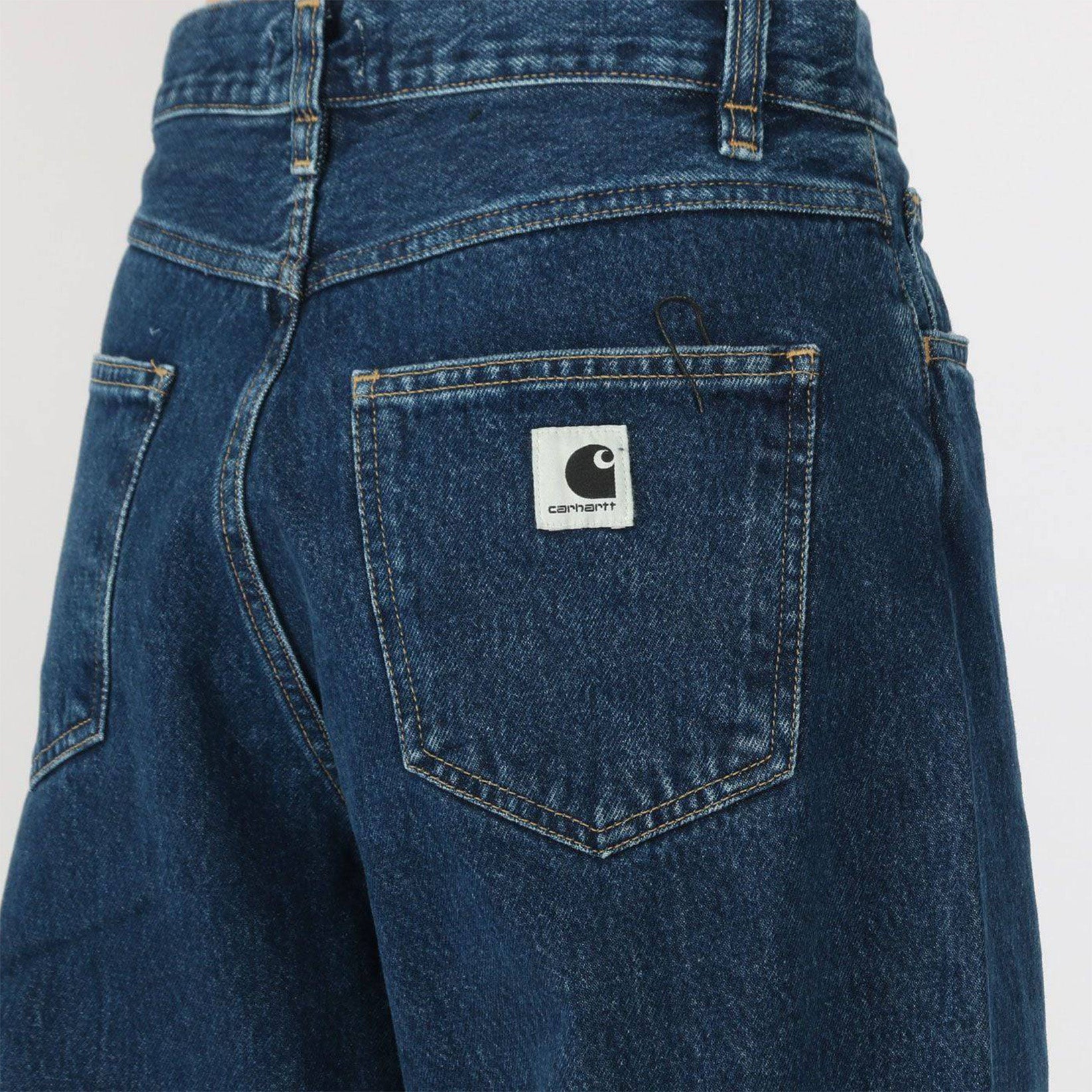 Carhartt WIP Women Brandon Pant - Blue Stone Washed Blau Bild 4