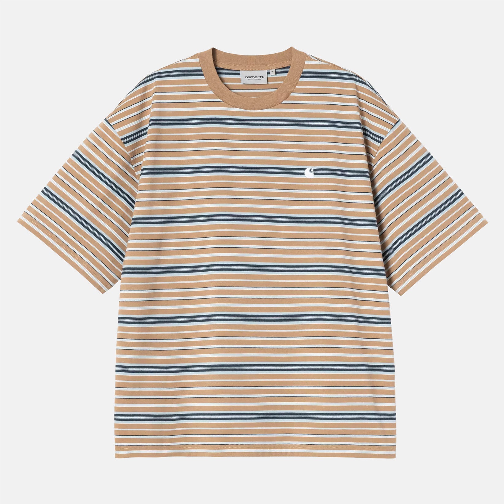 Carhartt WIP Zane Stripe T-Shirt - Zane Stripe Beige Bild 1