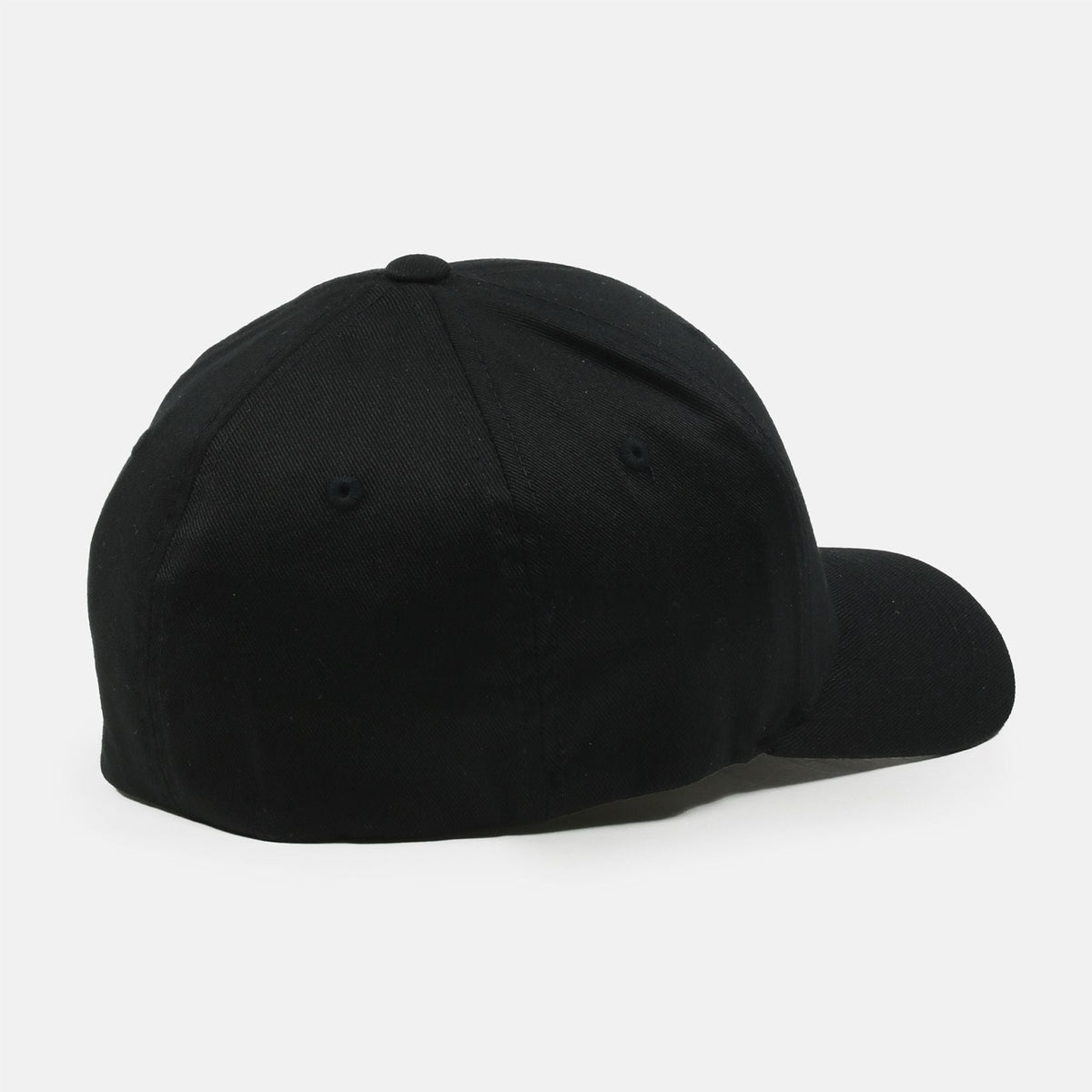 Flexfit Wooly Combed Cap - Black Black Bild 3