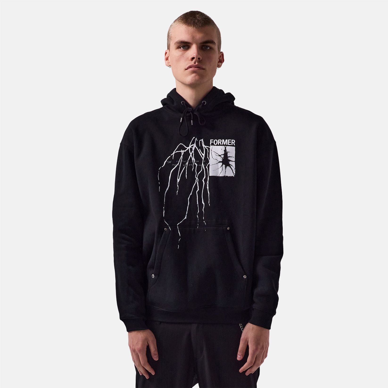 Former Scrawl Hoodie - Black Black Bild 1
