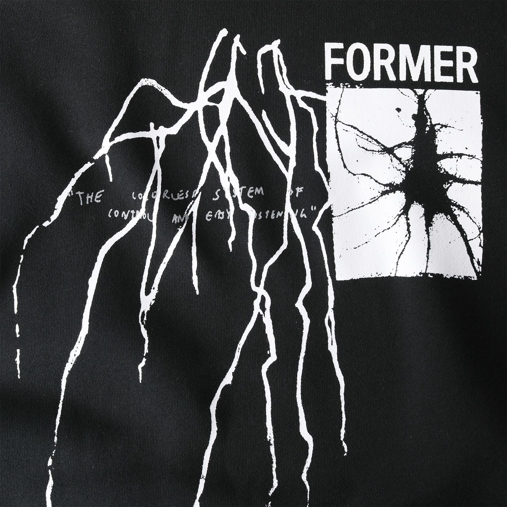 Former Scrawl Hoodie - Black Black Bild 3