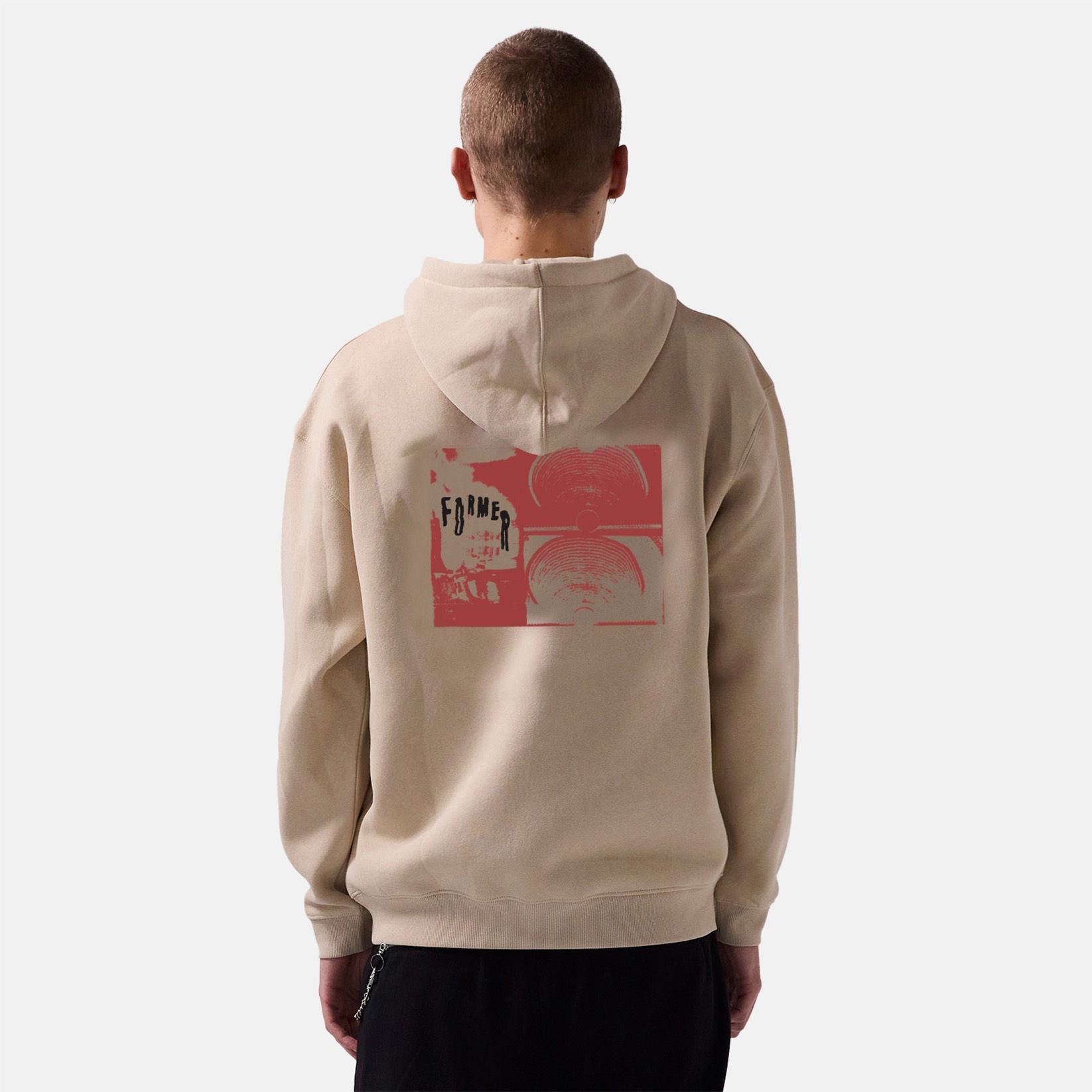 Former Warpage Hoodie - Bone Bone Bild 1
