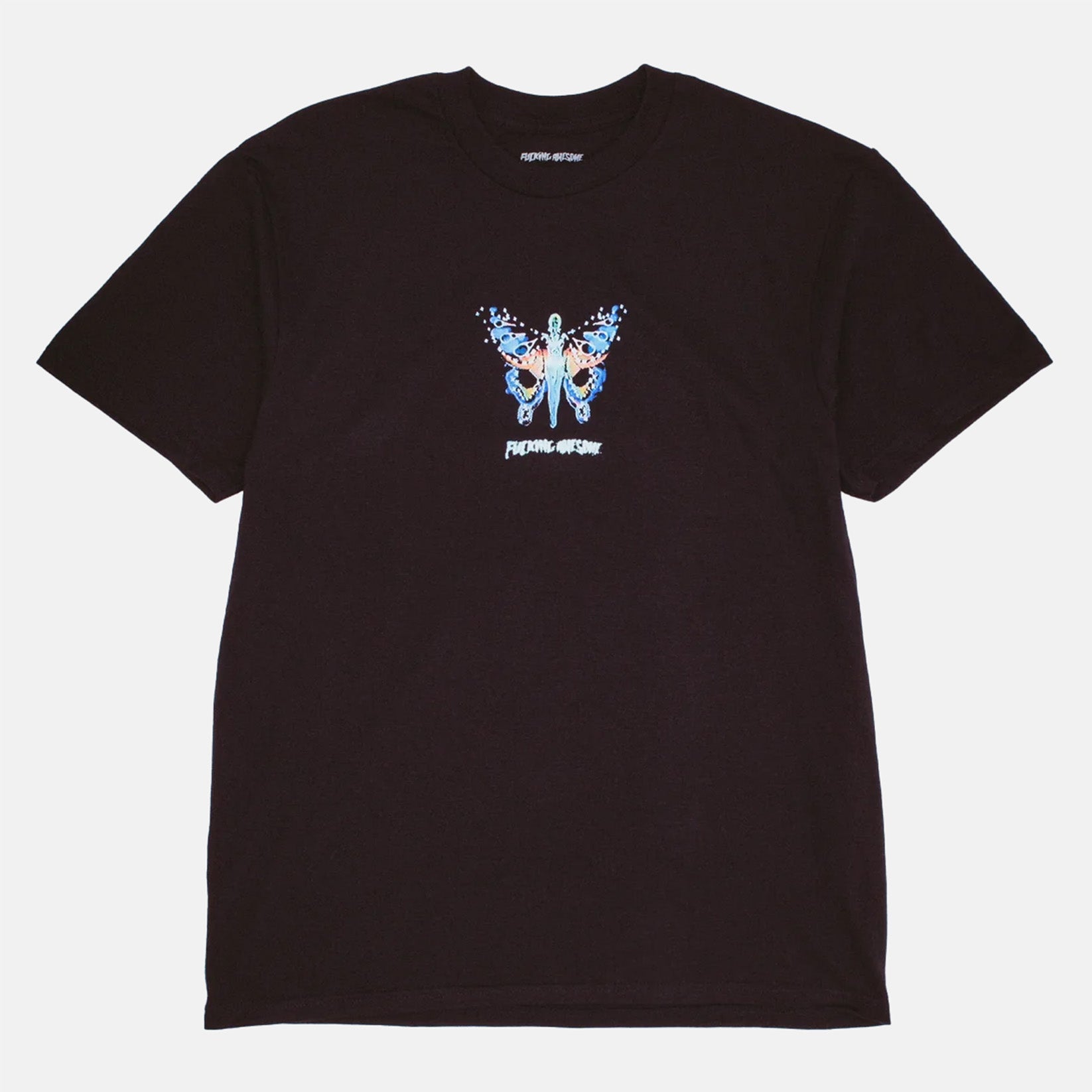 Fucking Awesome Butterfly T-Shirt - Black Schwarz Bild 1