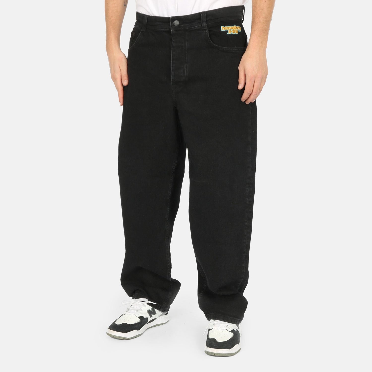 Homeboy X-tra Monster Denim Pant - Washed Black Schwarz Bild 1
