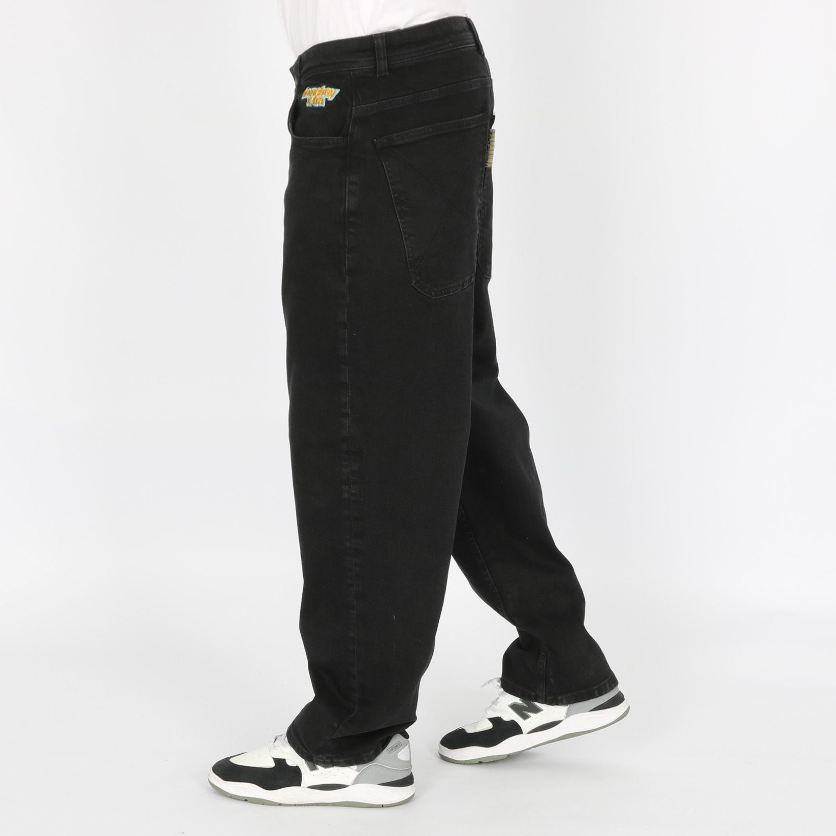 Homeboy X-tra Monster Denim Pant - Washed Black Schwarz Bild 2