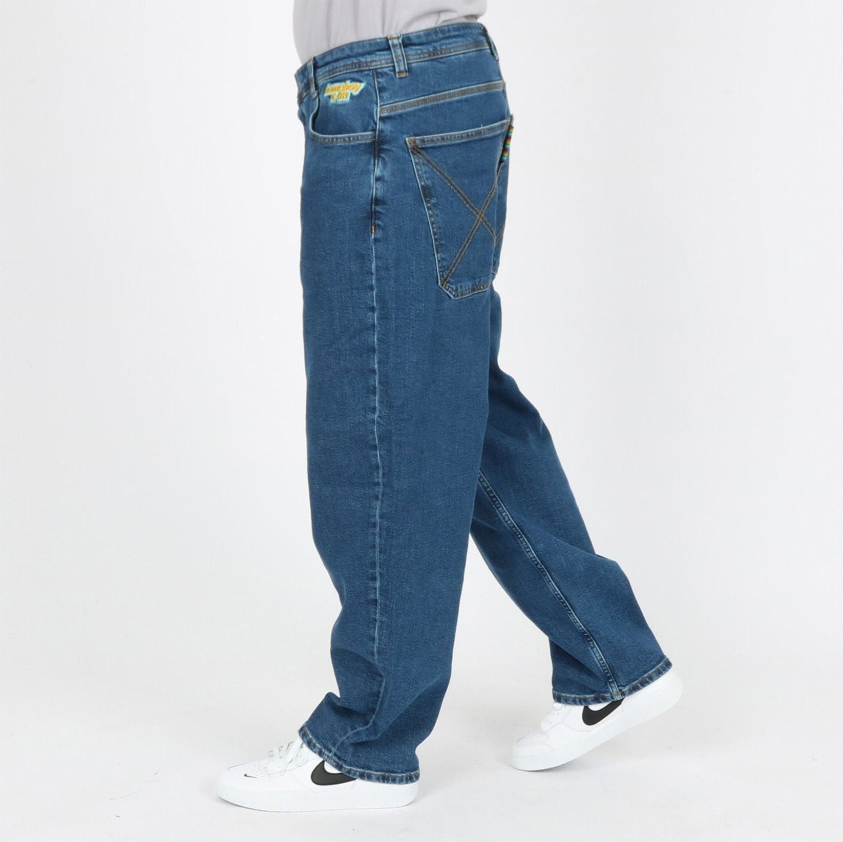 Homeboy X-tra Monster Denim - Washed Blue Denim Bild 2