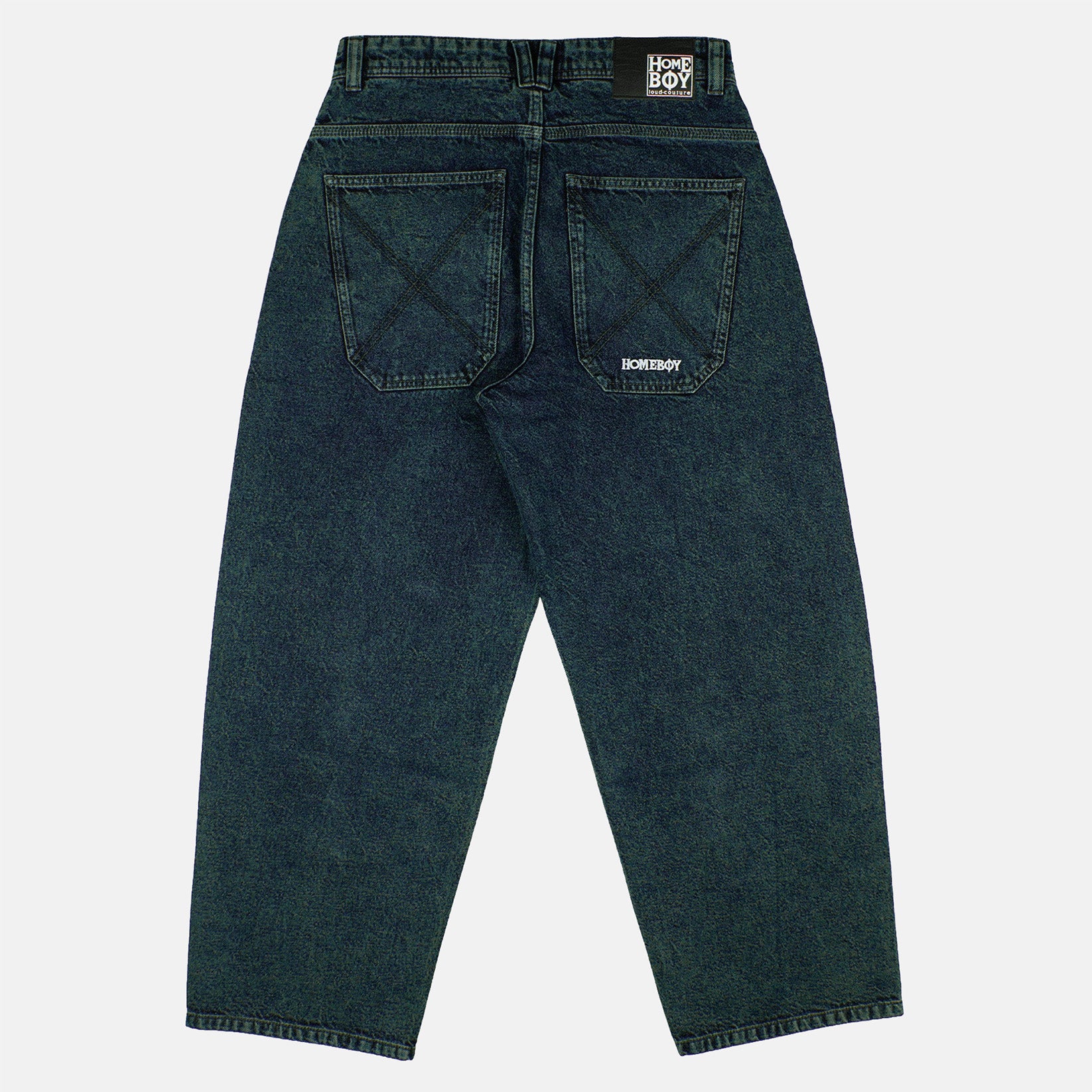 Homeboy X-tra Monster Dye Denim Pant - Beast Green Grün Bild 1