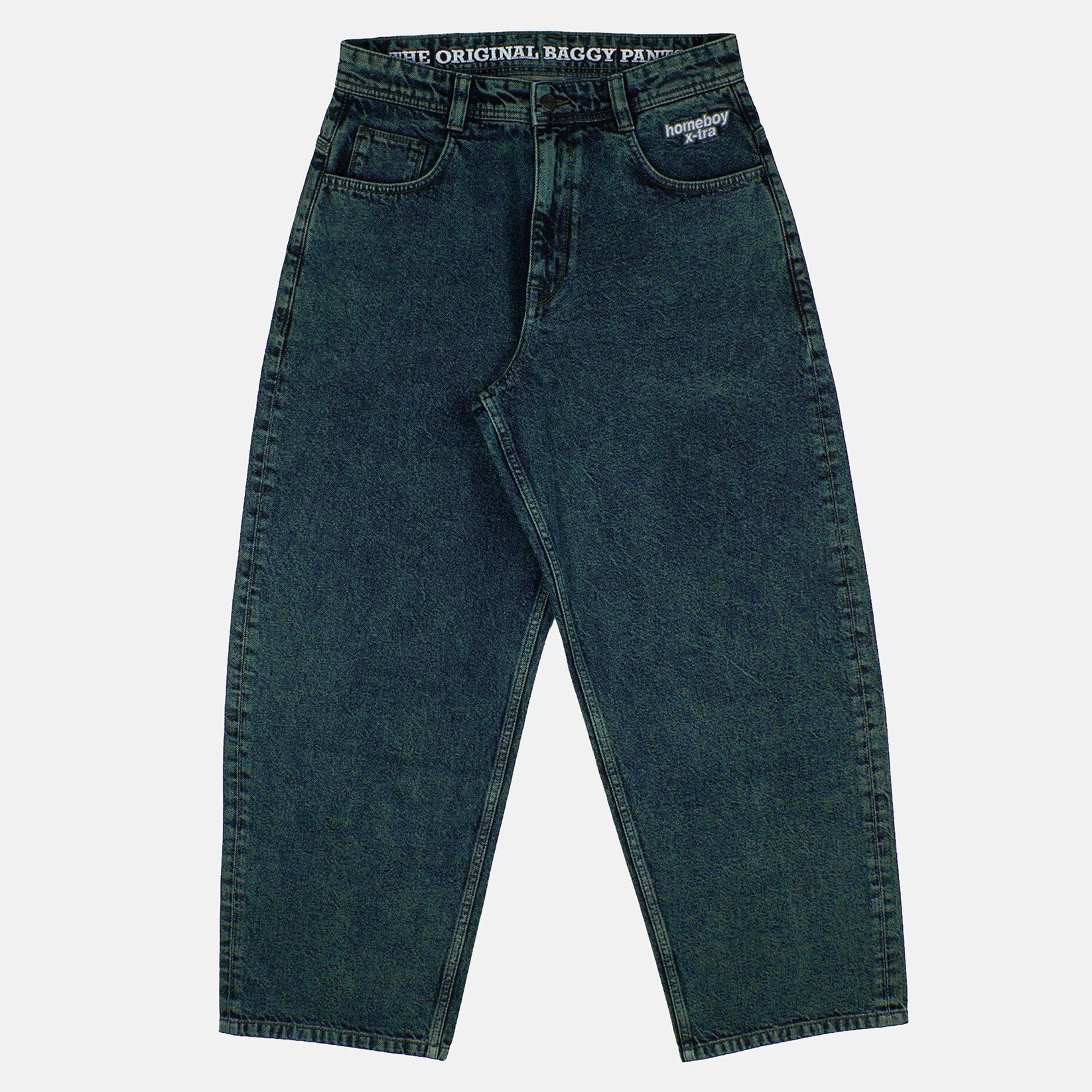 Homeboy X-tra Monster Dye Denim Pant - Beast Green Grün Bild 2