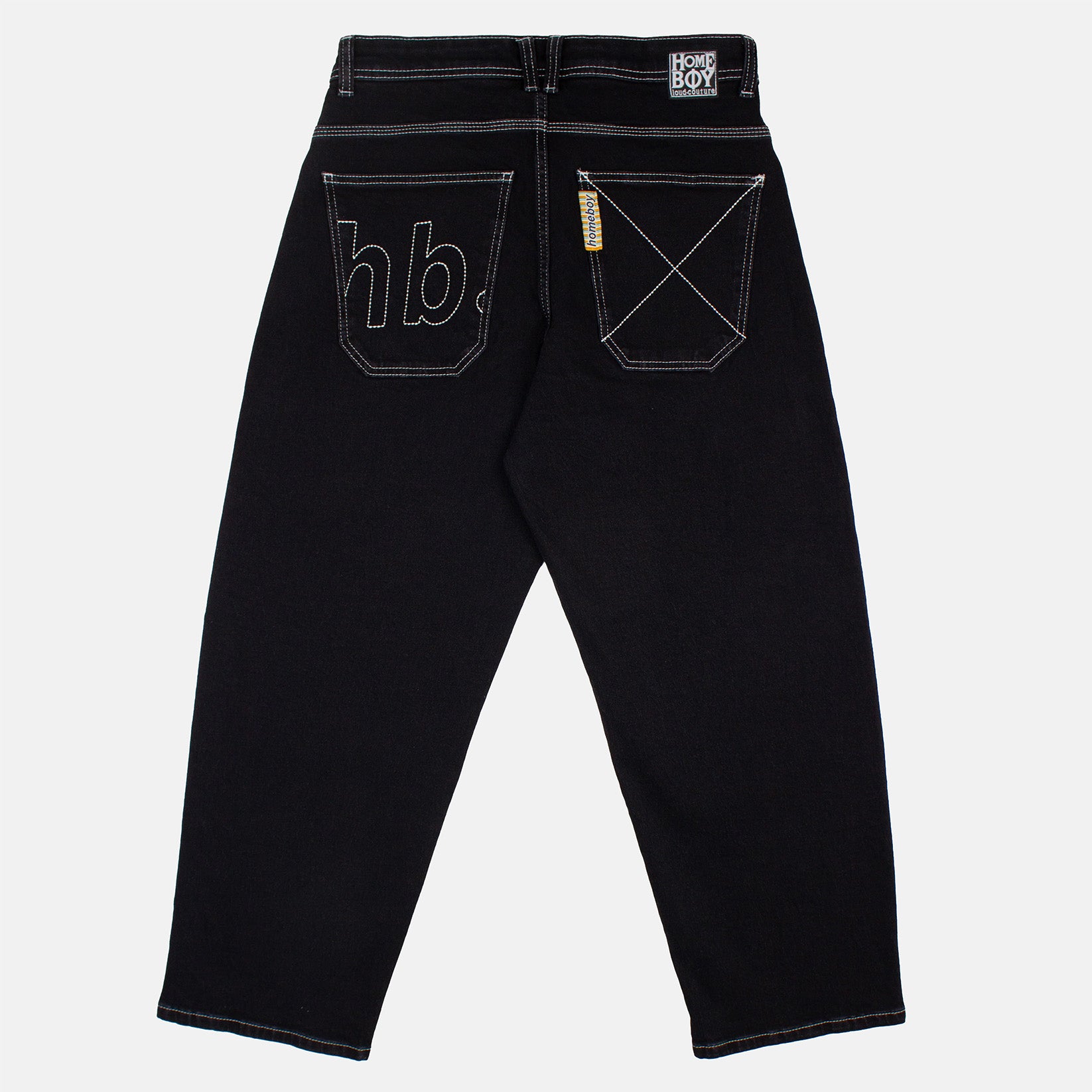 Homeboy x-tra Monster hb. Pant - Washed Black Schwarz Bild 2