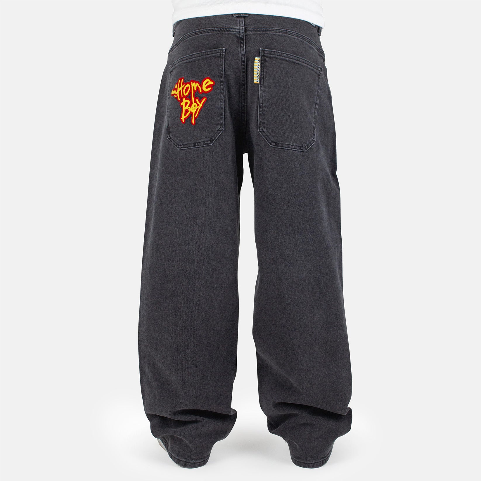 Homeboy x-tra Monster Pencil Pant - Washed Grey Grau Bild 1