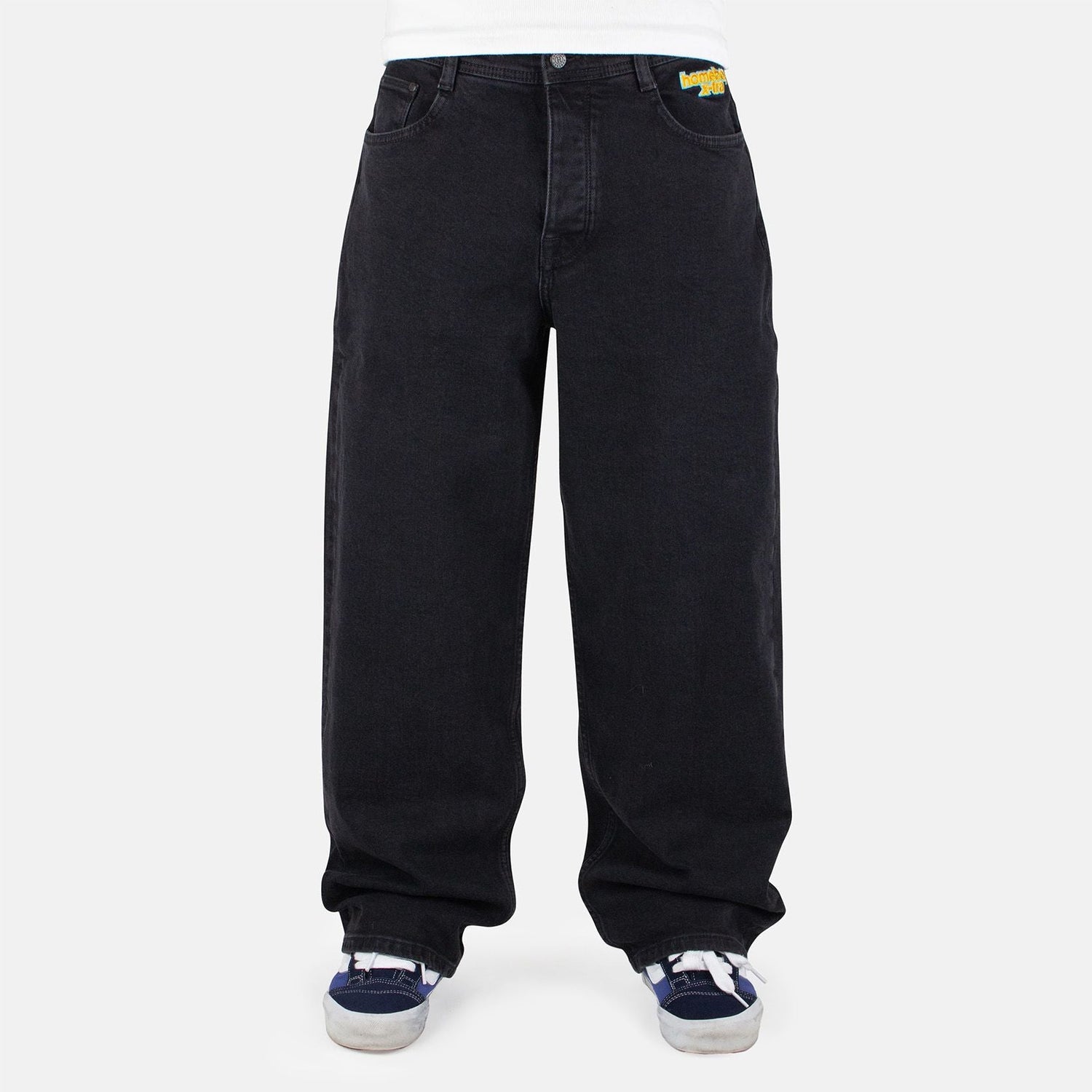 Homeboy x-tra Monster Pencil - Washed Black Schwarz Bild 2