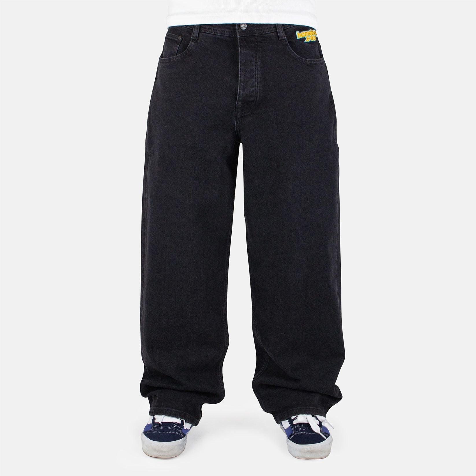 Homeboy x-tra Monster Pencil - Washed Black Schwarz Bild 2