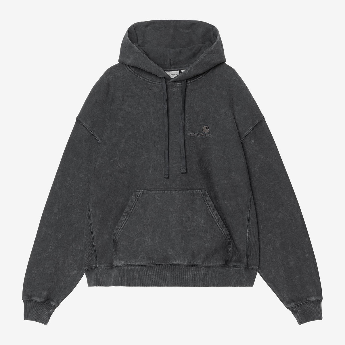 Carhartt WIP W´ Hooded Lambert Sweat - Black, Vorderansicht