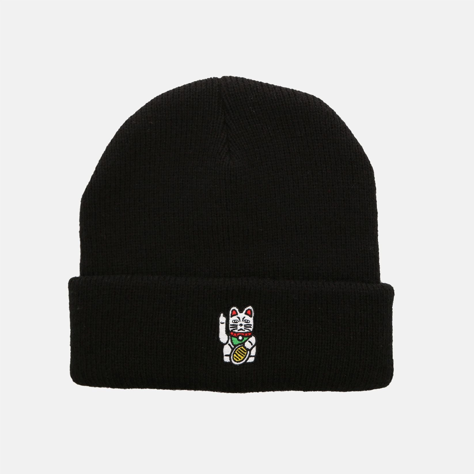 Iriedaily Bye Bye Cat Beanie - Black Schwarz Bild 1