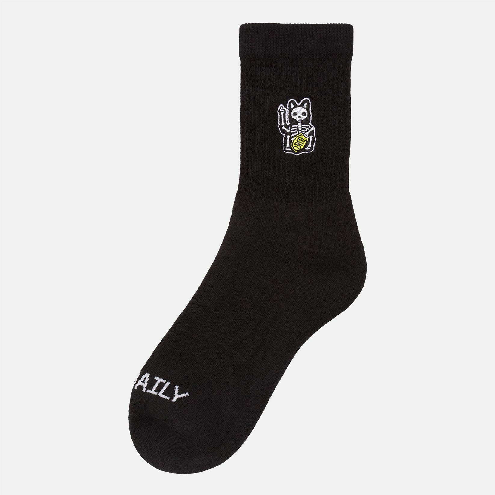 Iriedaily Cat Socke - Black Schwarz Bild 1
