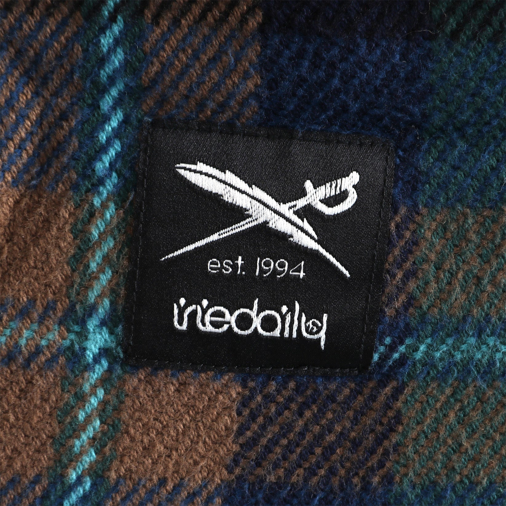 Iriedaily Chillax Lumber Shirt - Cara Black Grün Bild 3
