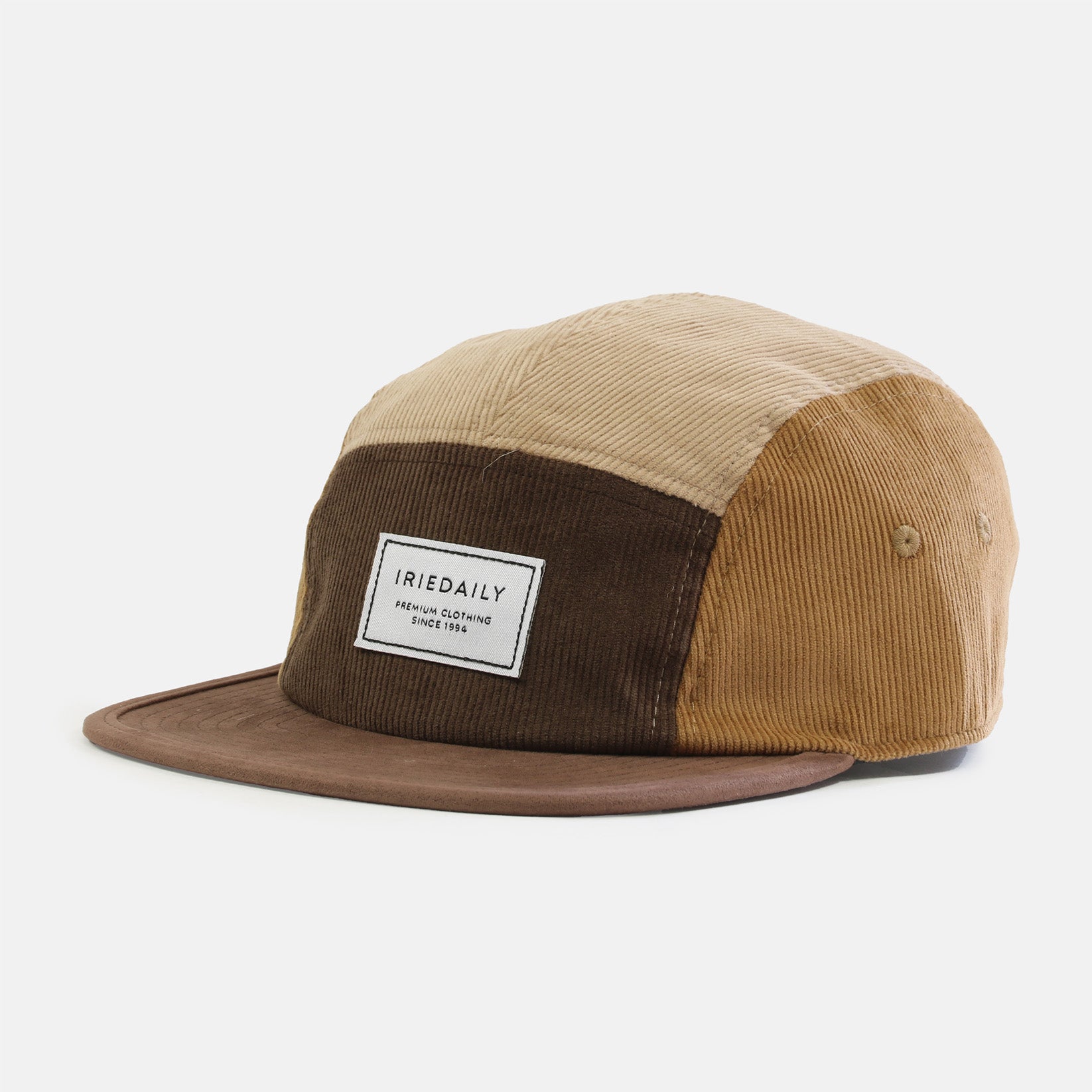 Iriedaily Corvin 5 Panel Cap - Mocca Braun Bild 1