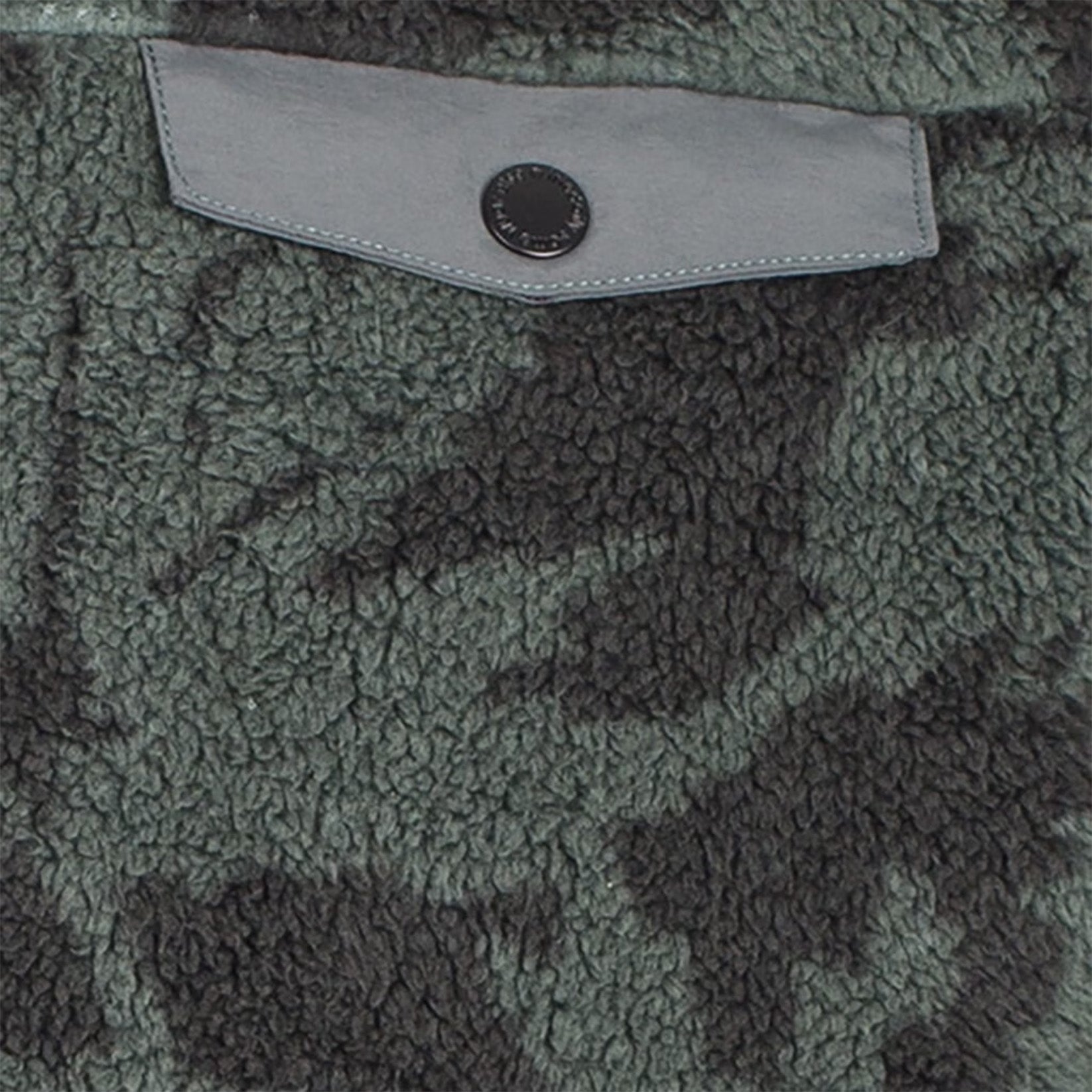 Iriedaily Insaneia Fleece Jacke - Dark Jungle Grün Bild 3