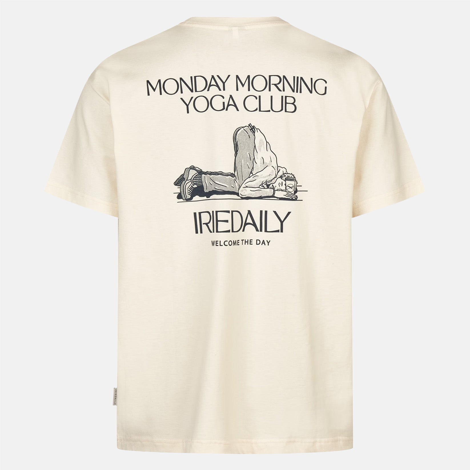 Iriedaily Monday Yoga T-Shirt - Undyed Weiß Bild 1