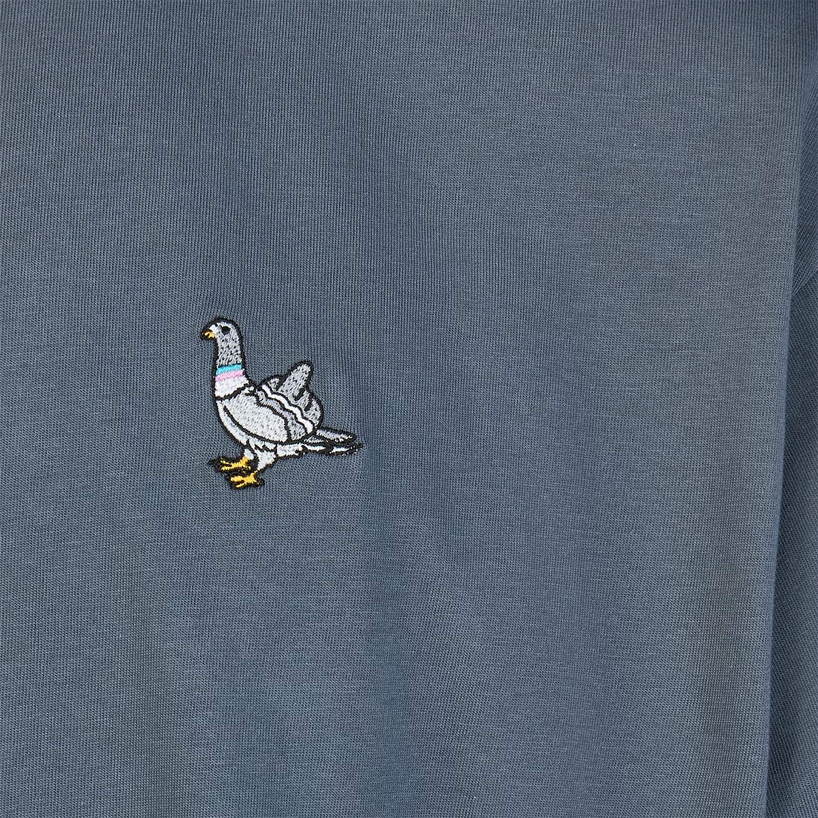 Iriedaily Pigeon Finger T-Shirt - Dark Steel Blau Bild 3