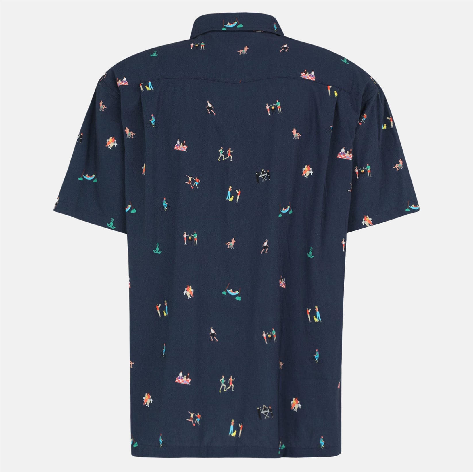 Iriedaily Resorio Hemd - Marine Blau Bild 1